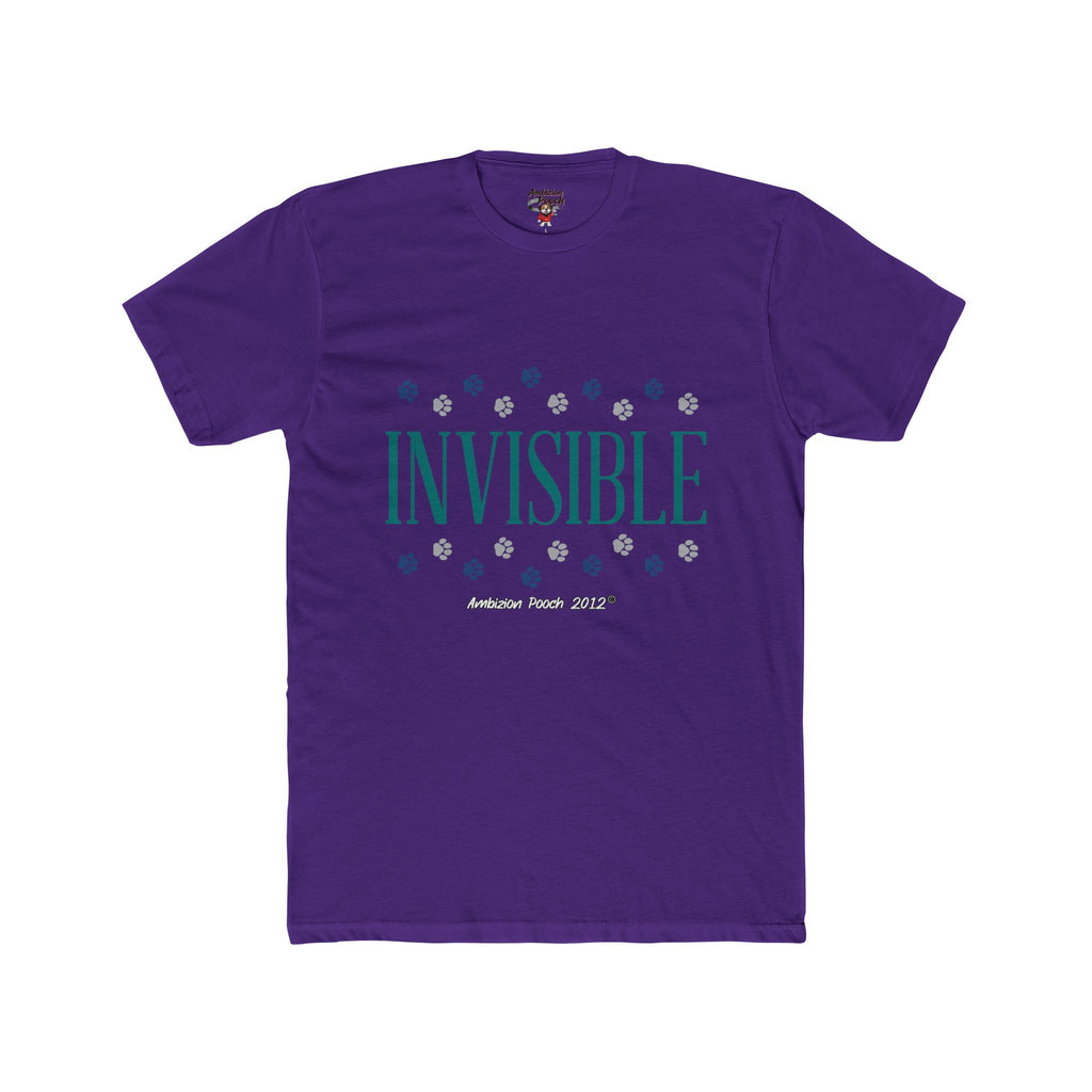 Doggy Parent "Invisible" T-Shirt — Matching "Pawpular" Doggy Tee