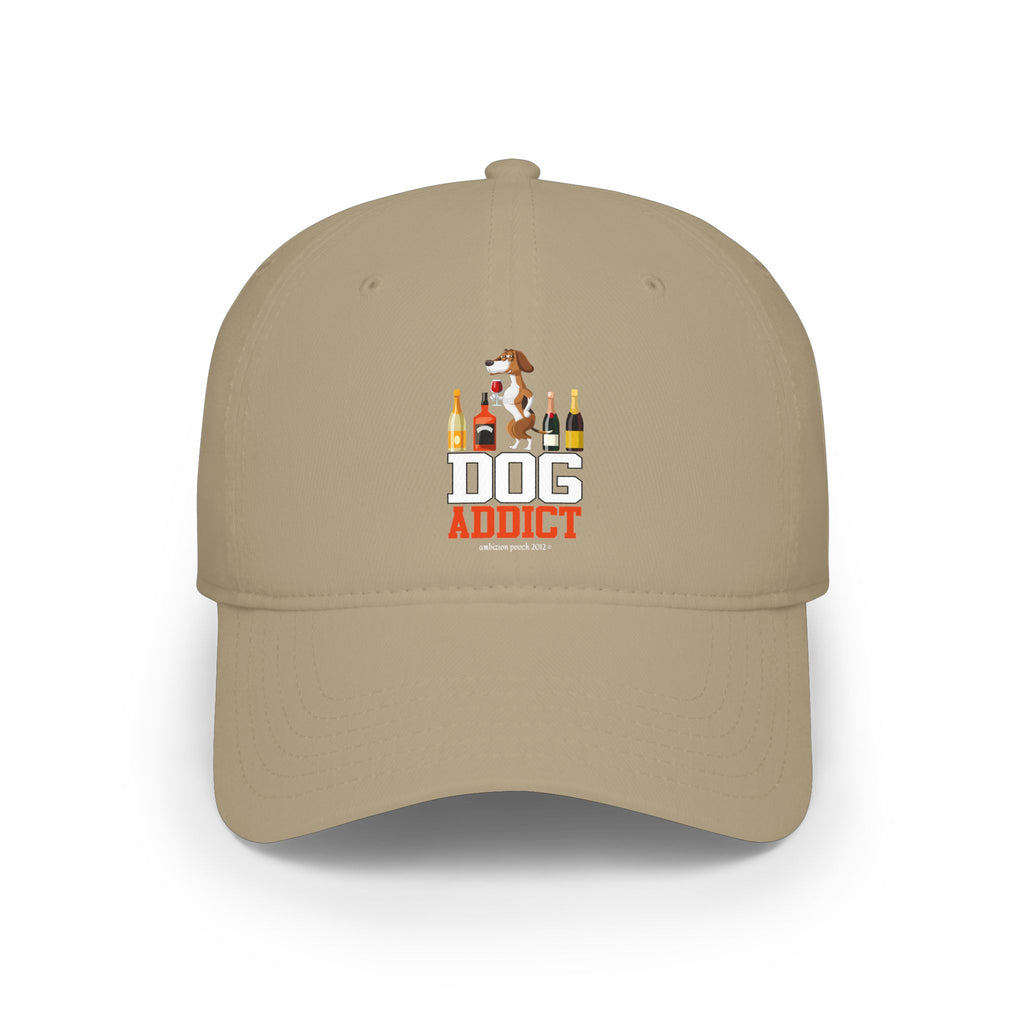 Dog Addict Low Profile Baseball Cap