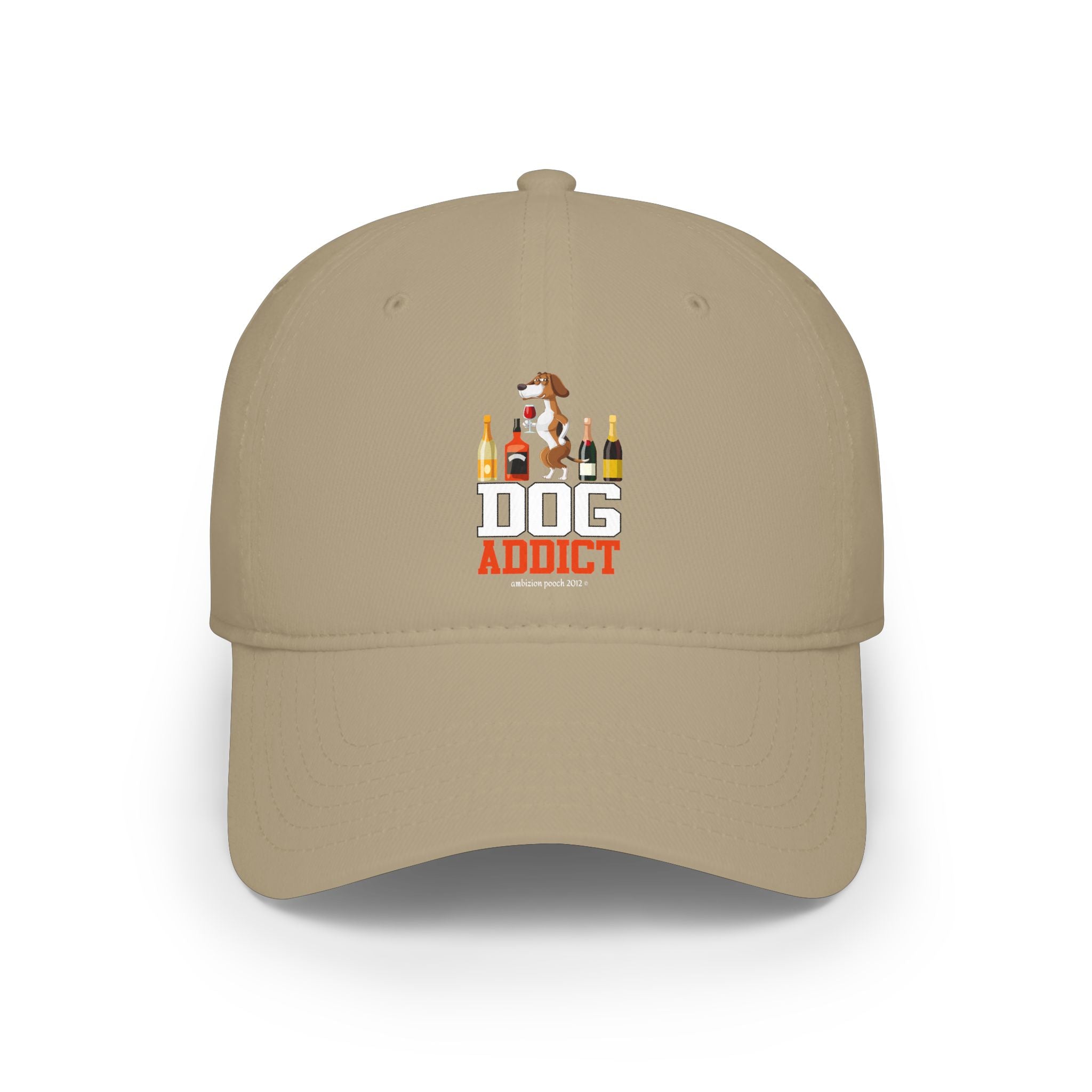 Dog Addict Low Profile Baseball Cap