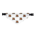 Thanksgiving Doggie Bandana Collar - White