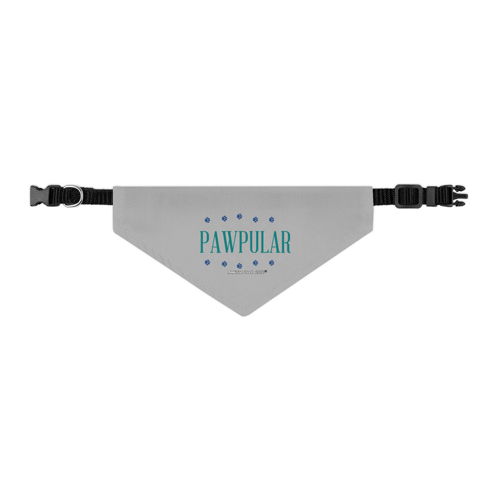 "Pawpular" Pet Bandana Collar — Doggy Parent "Invisible" Matching Pet & Parent