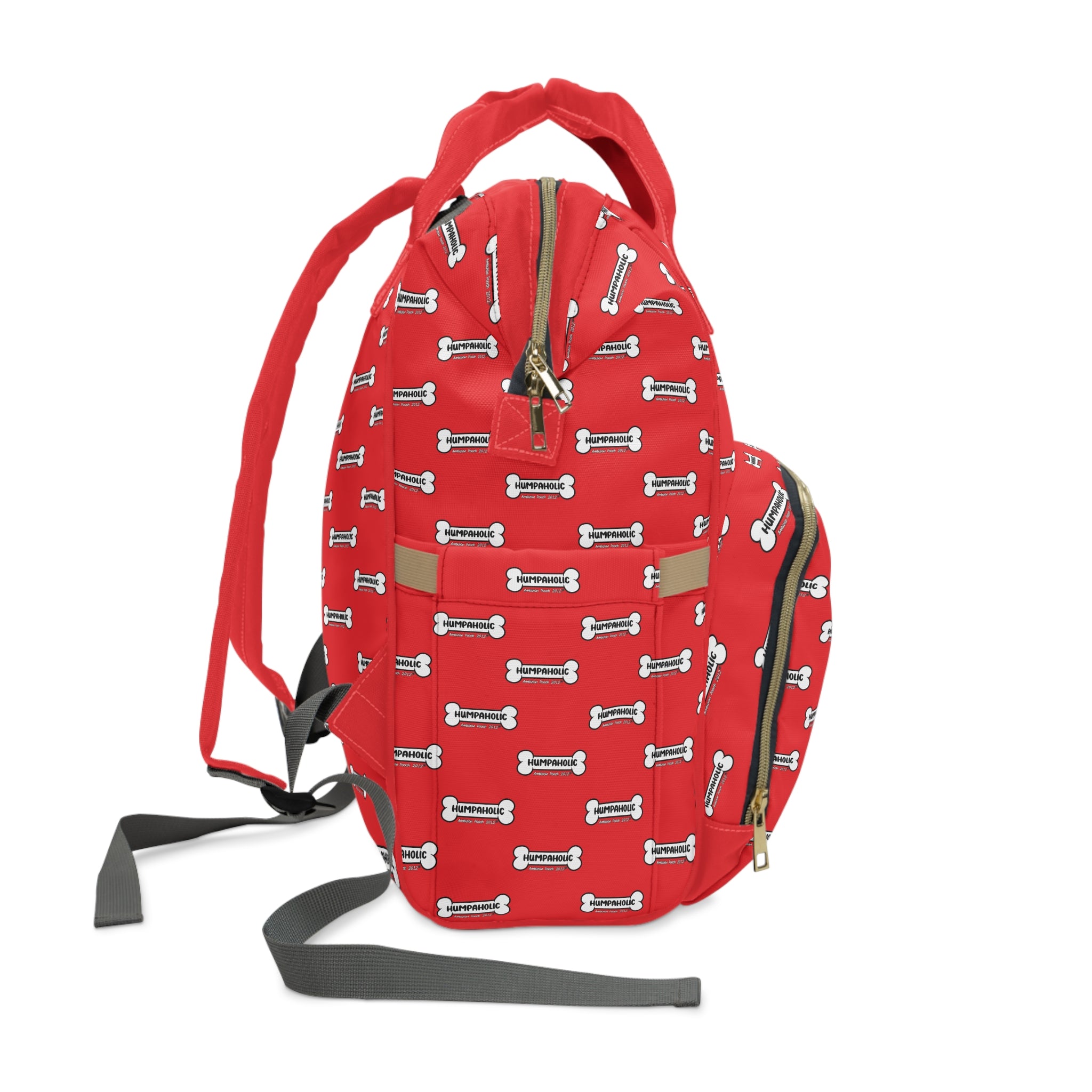 HumpaHolic Puppy/Doggy Multifunctional Backpack Red