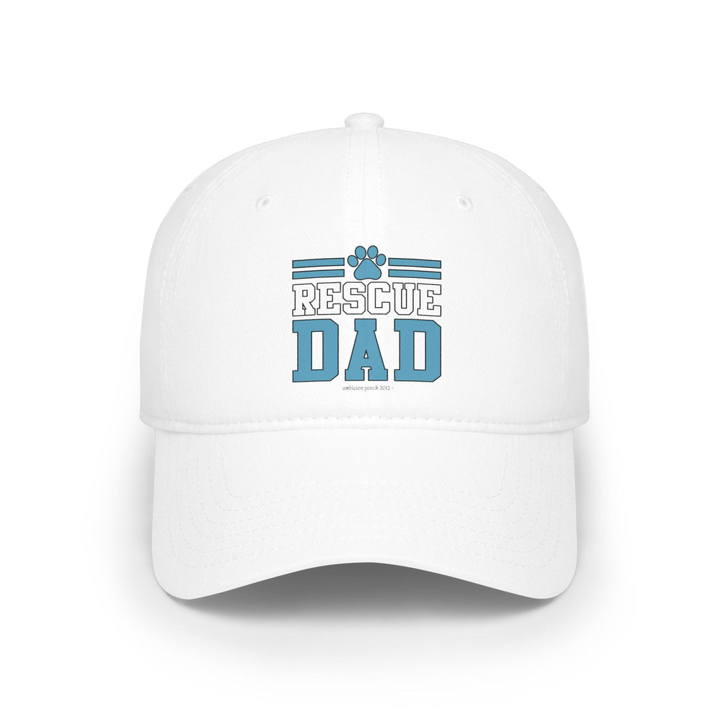 Rescue Dog Dad Low Profile Baseball Cap