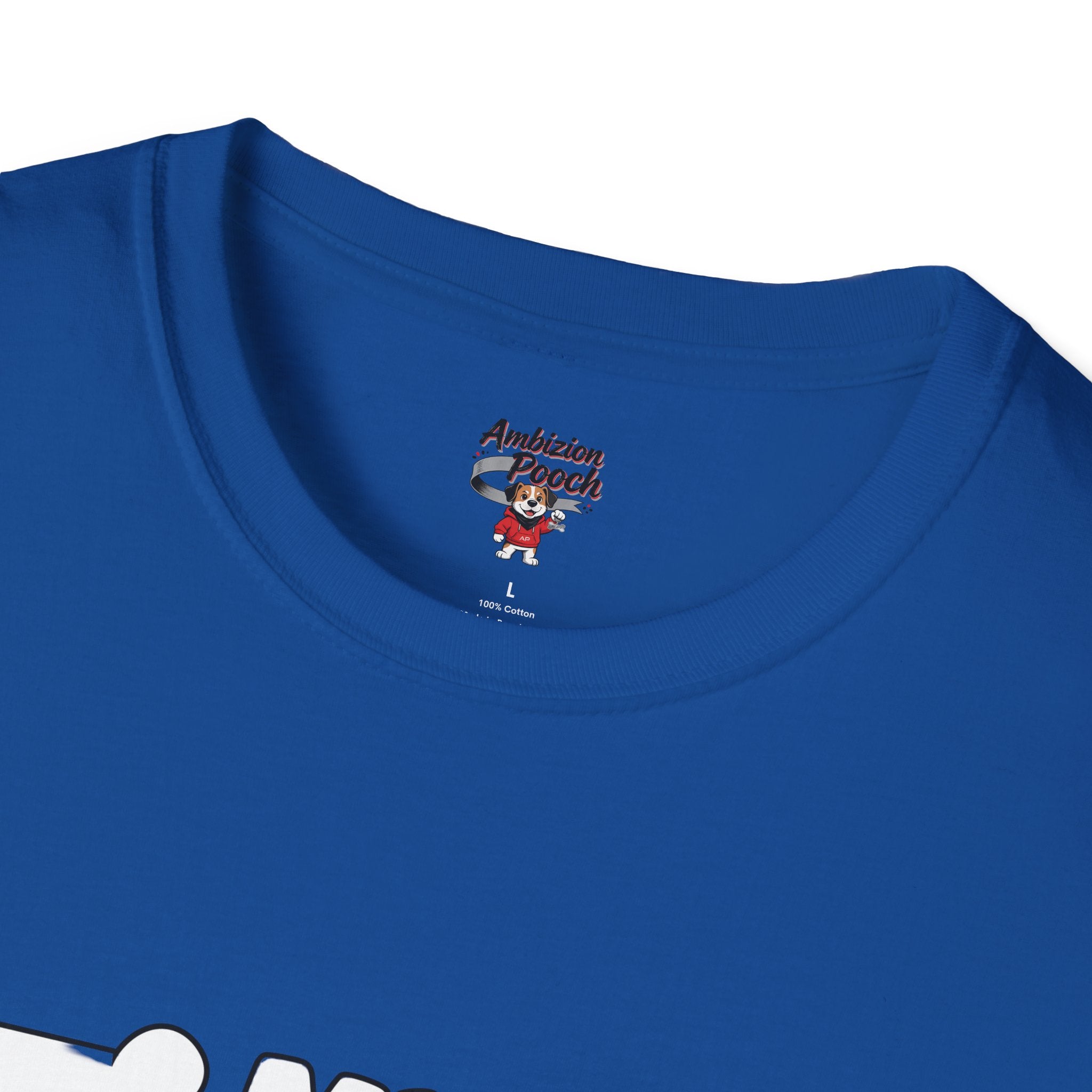 My Dog Rescued Me Unisex Softstyle T-Shirt