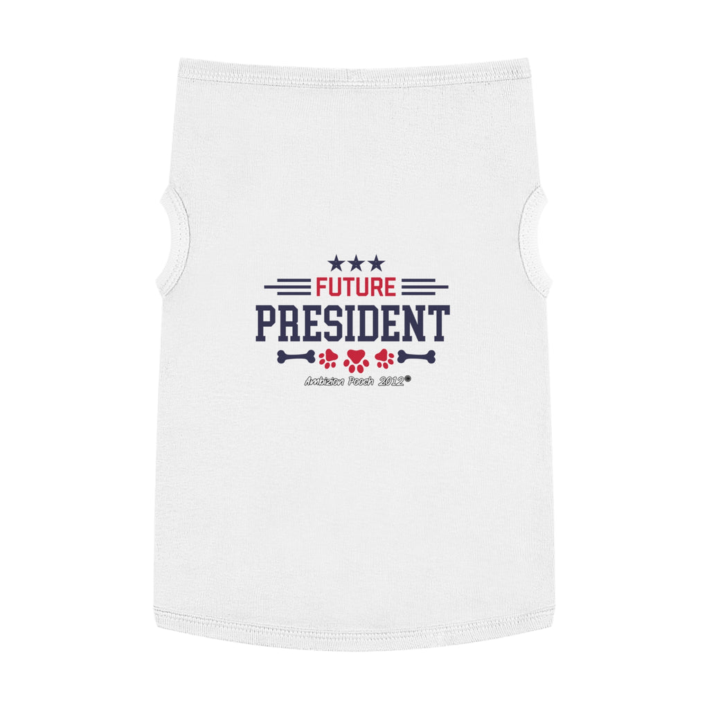 Future President Doggy Tank Top — "Future Vice President" (Pet & Parent Matching)