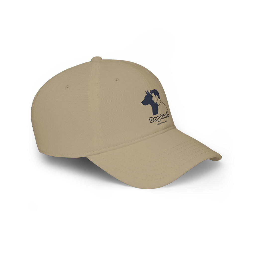 Dog Dad Low Profile Baseball Cap