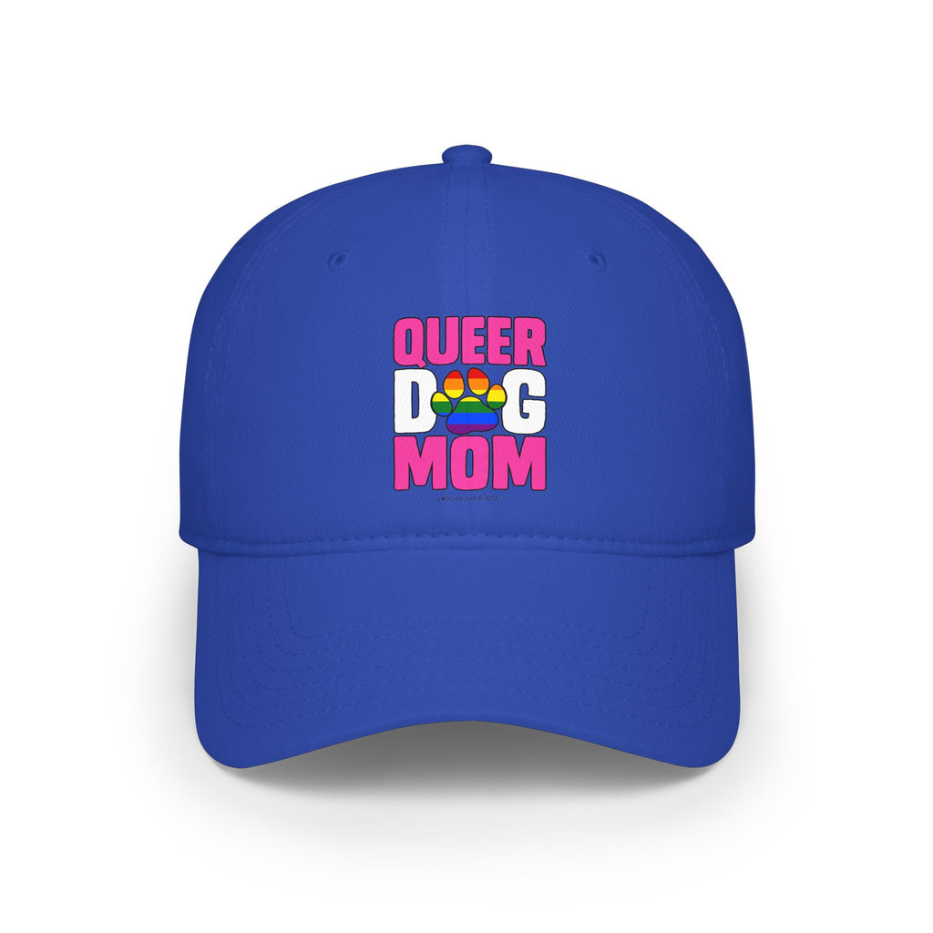 Queer Dog Mom Low Profile Baseball Cap