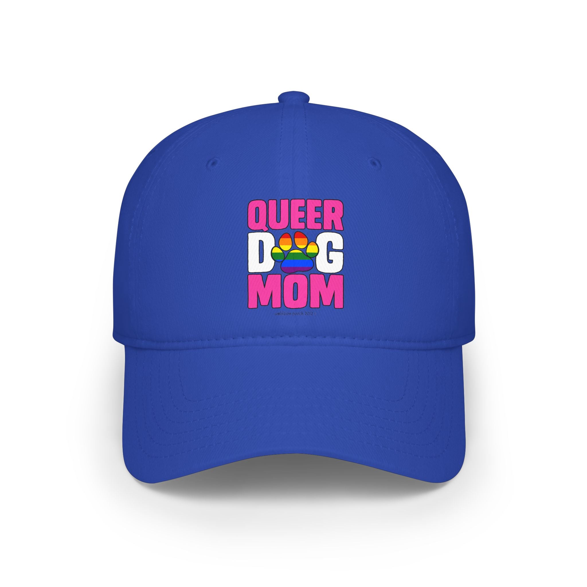 Queer Dog Mom Low Profile Baseball Cap