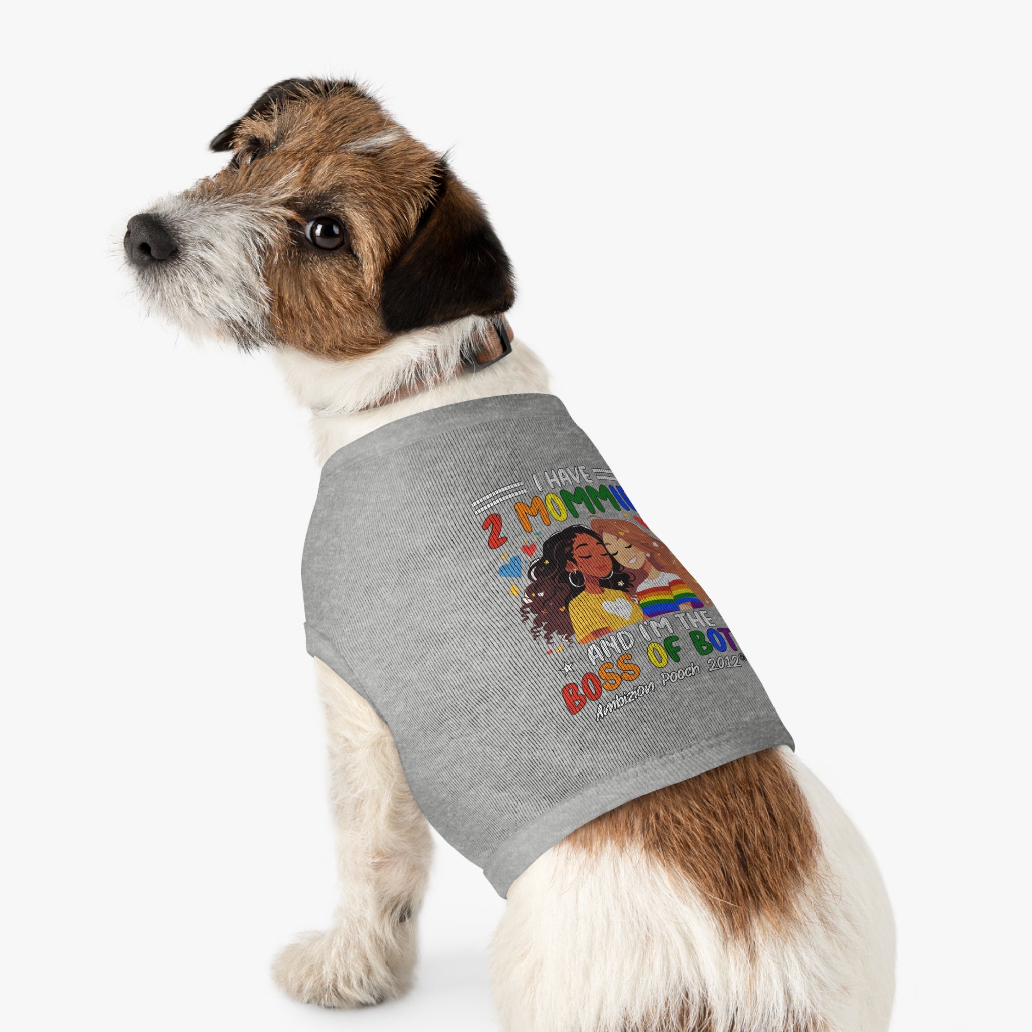 I Have 2 Mommies Doggy Tank Top (LGBTQ)