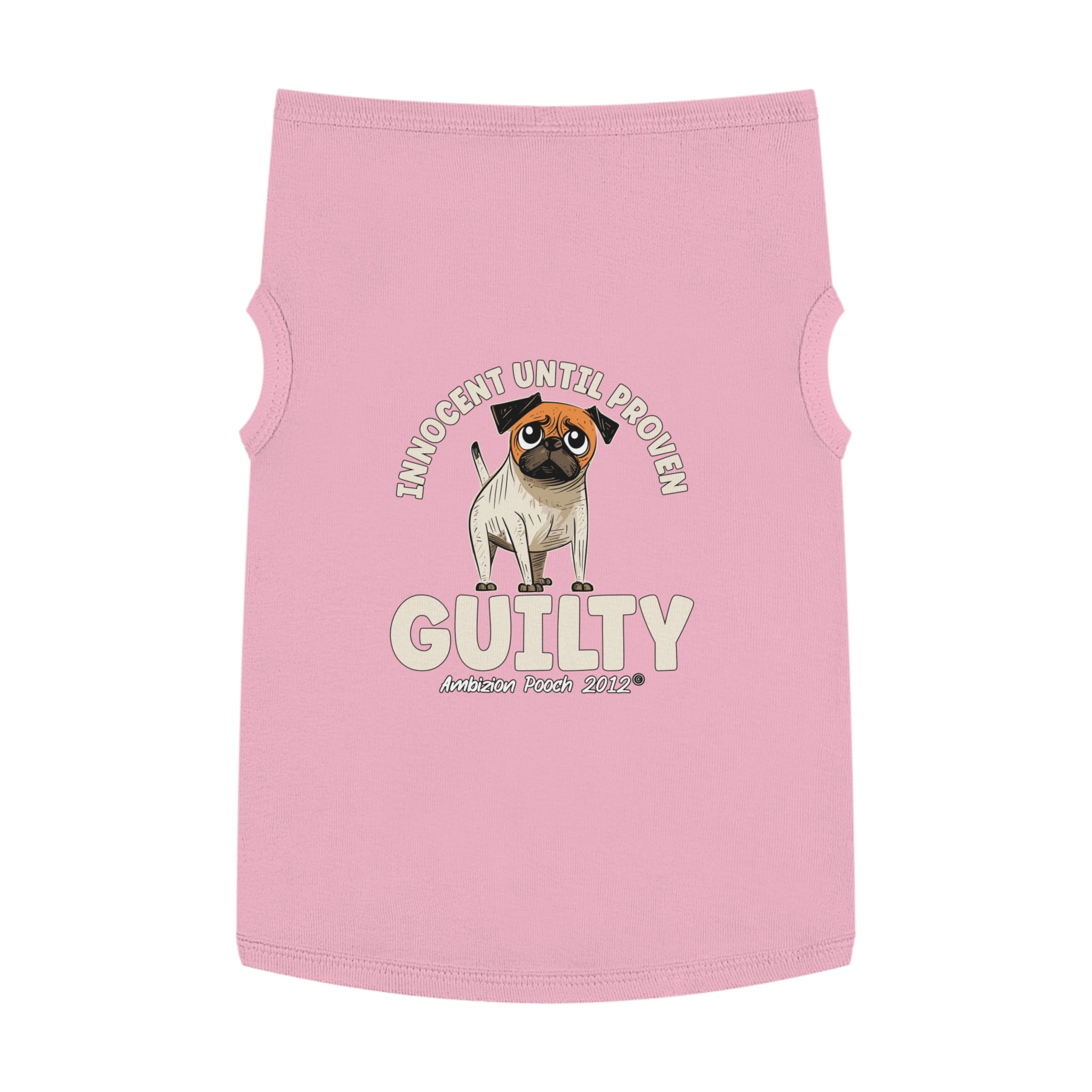 Innocent Until Proven Guilty Doggy Tank Top