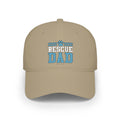 Rescue Dog Dad Low Profile Baseball Cap