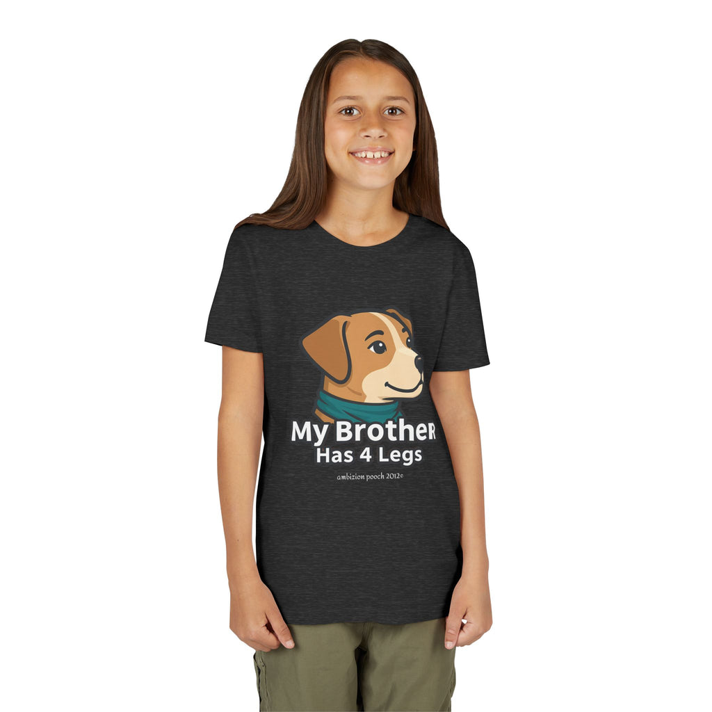 "My Bro Has 4 Legs" Kids Tee