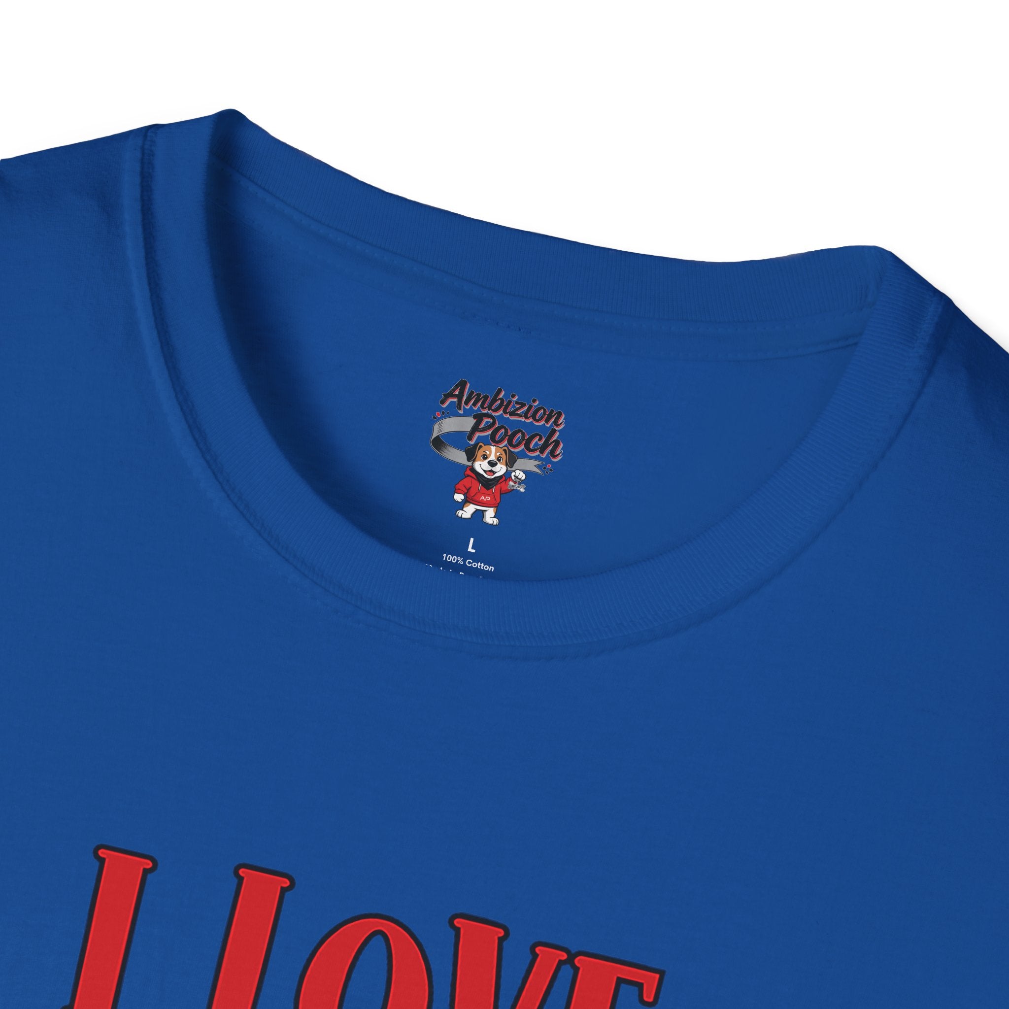 I Love Dogs More Than Humans Unisex Softstyle T-Shirt