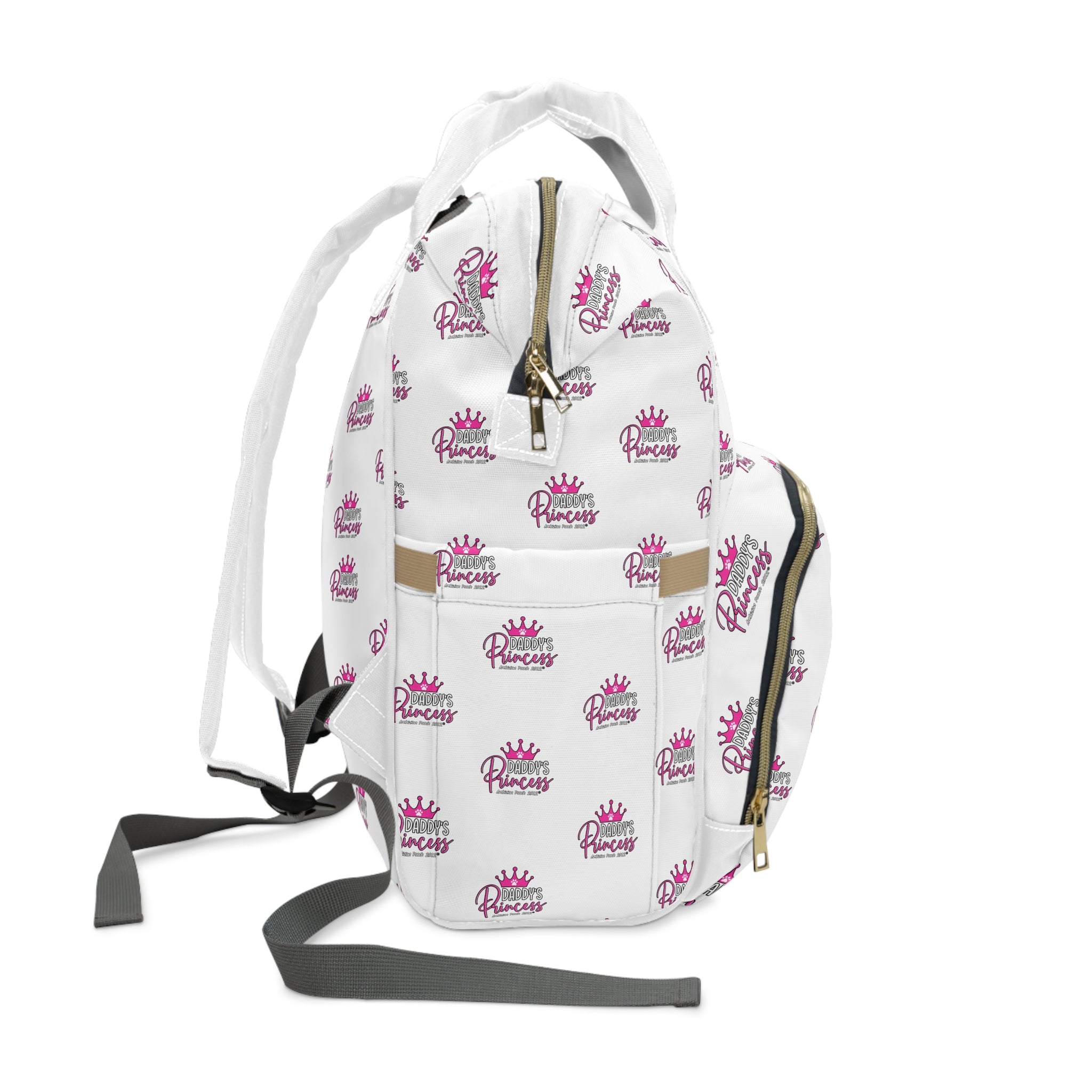 Daddy's Princess Puppy/Doggy Multifunctional Backpack Pink