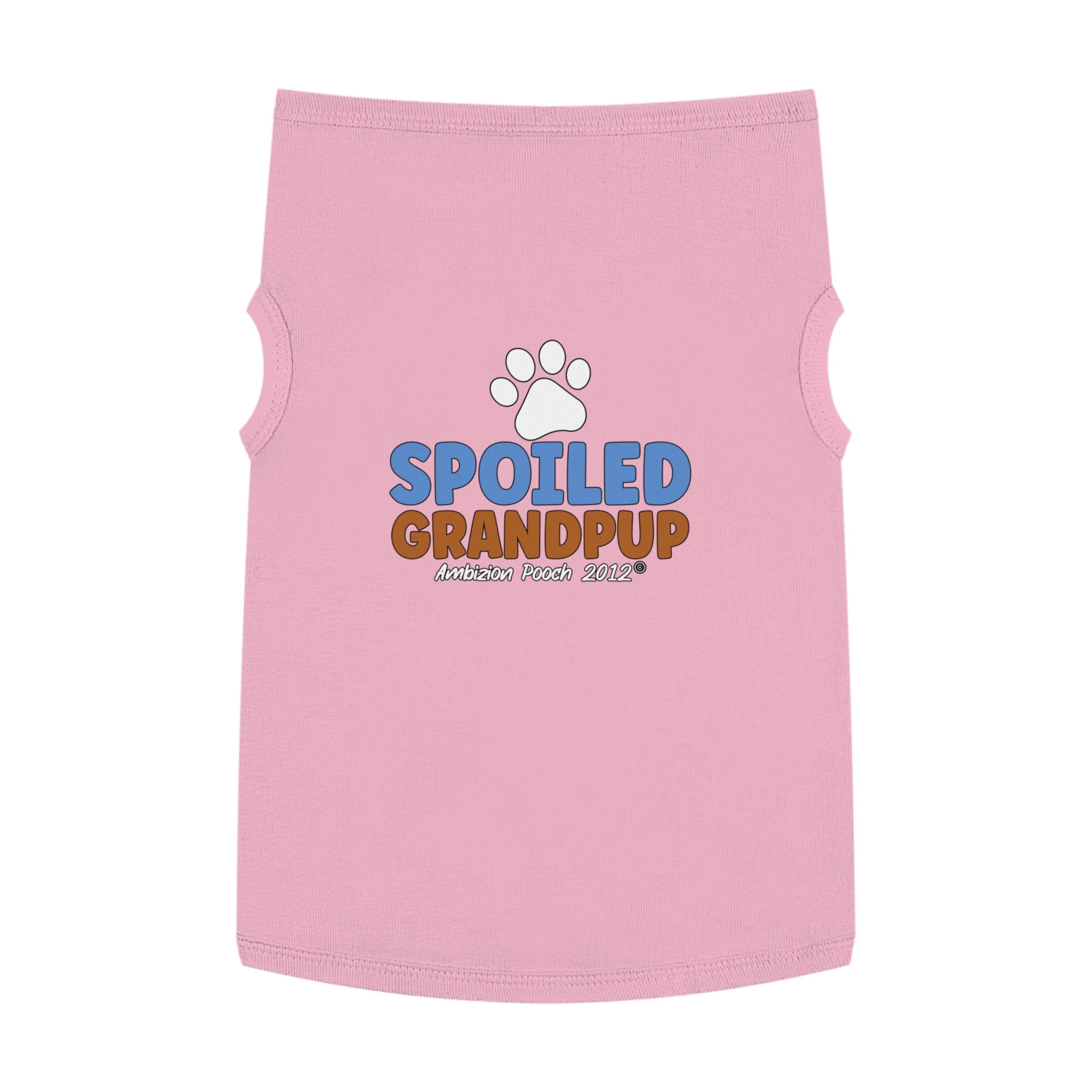"Spoiled Grandpup" Doggy Tank Top