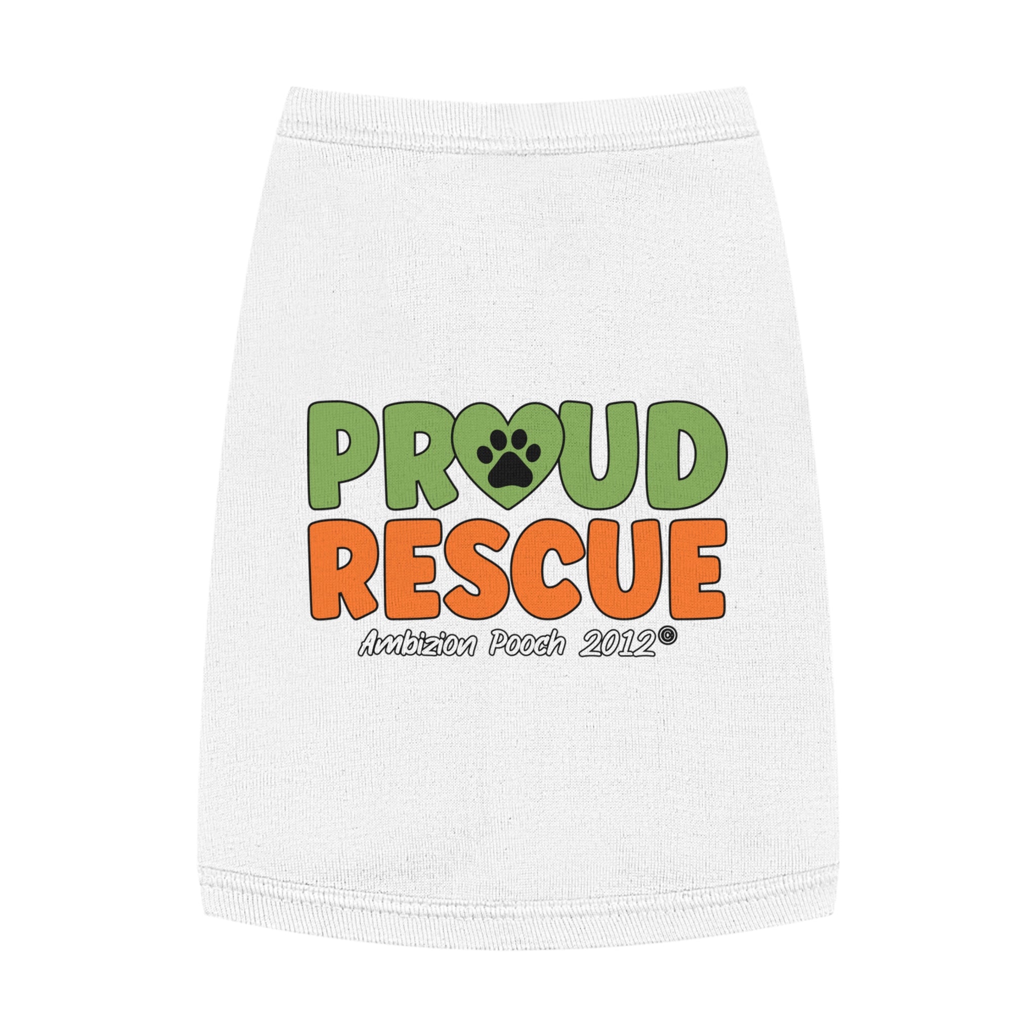"Proud Rescue" Doggy Tank Top