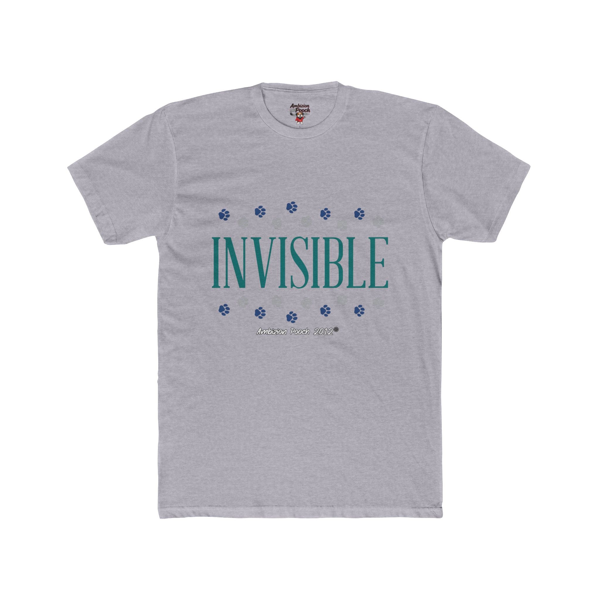 Doggy Parent "Invisible" T-Shirt — Matching "Pawpular" Doggy Tee