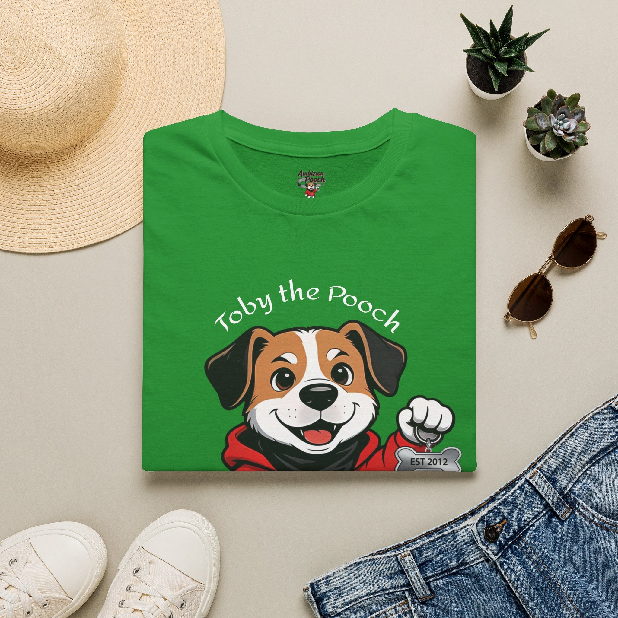 Toby the Pooch Unisex Softstyle T-Shirt