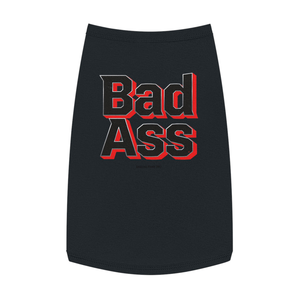 Bad Ass Tank Top — "Bad Ass Dog Mama and Bad Ass Dog Dad" (Pet & Parent Matching)