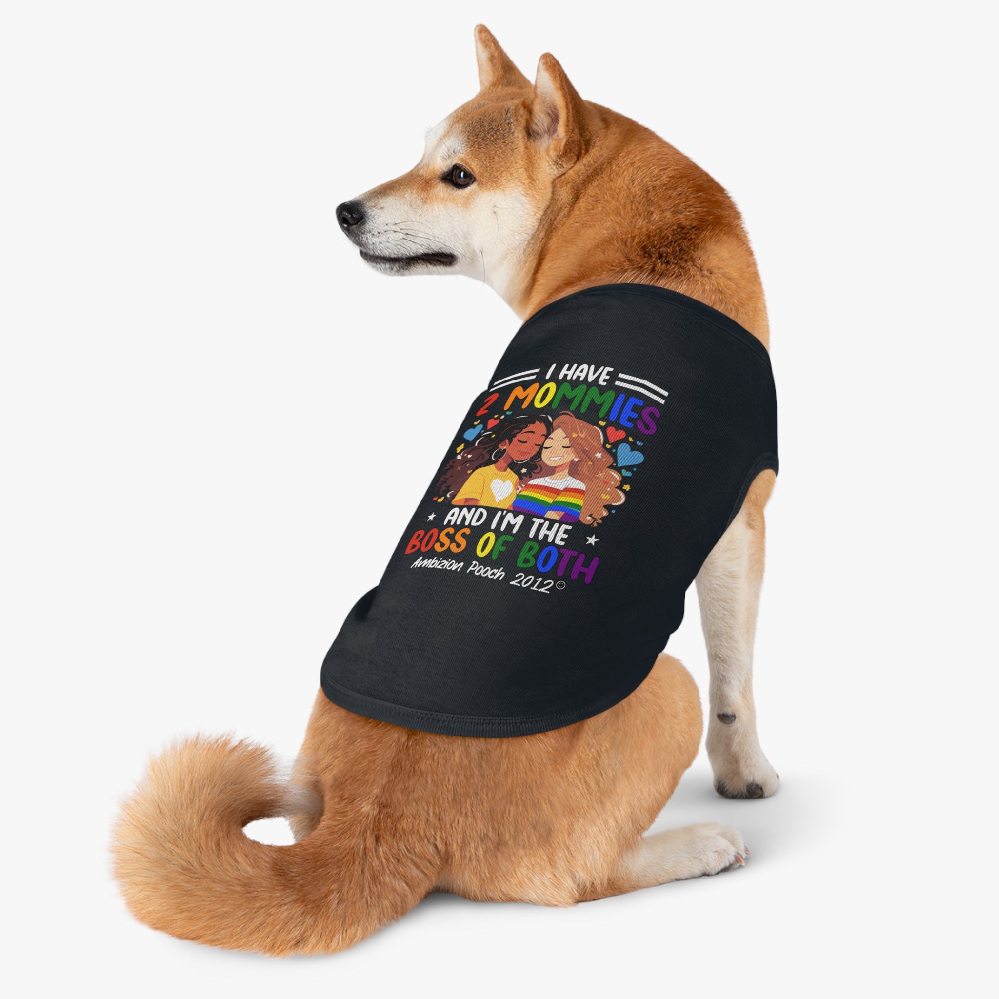 I Have 2 Mommies Doggy Tank Top (LGBTQ)