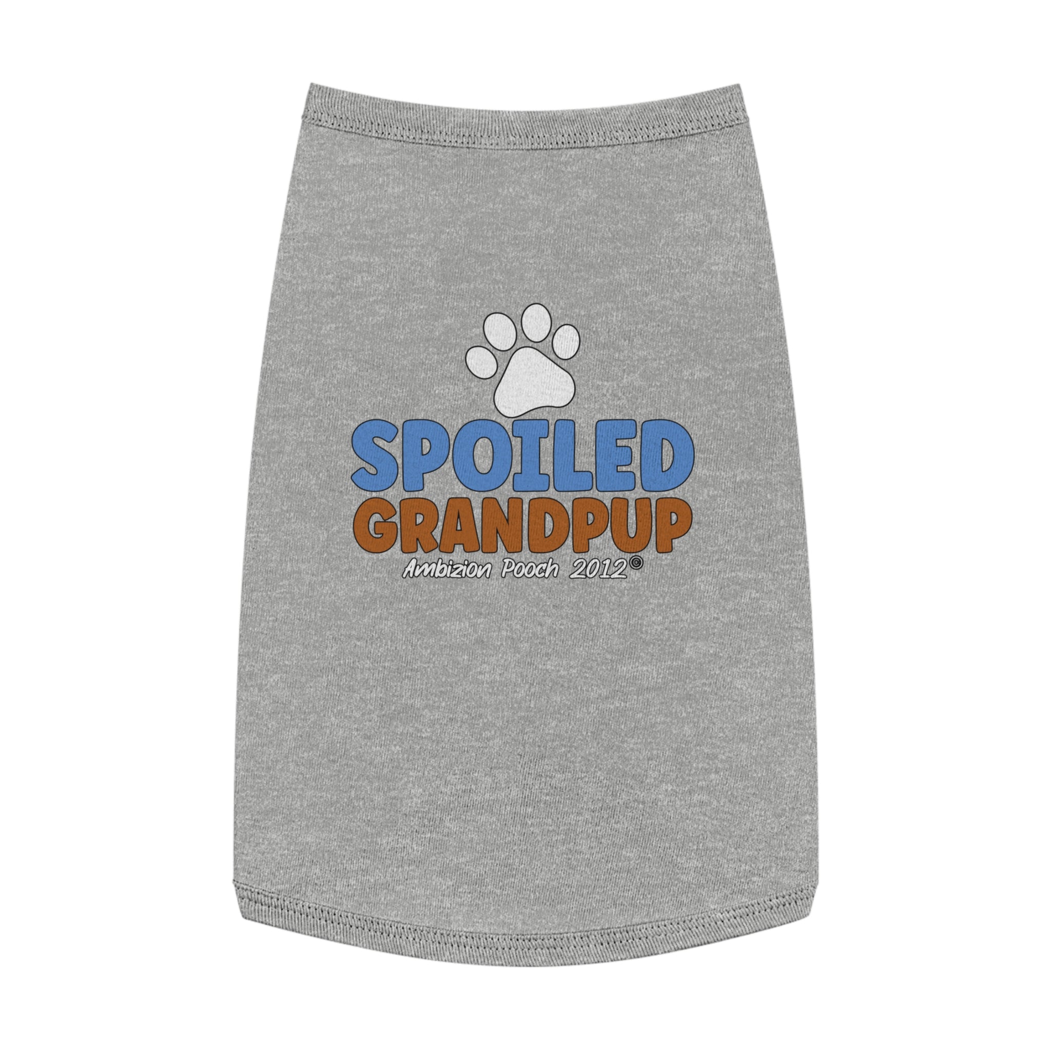 "Spoiled Grandpup" Doggy Tank Top