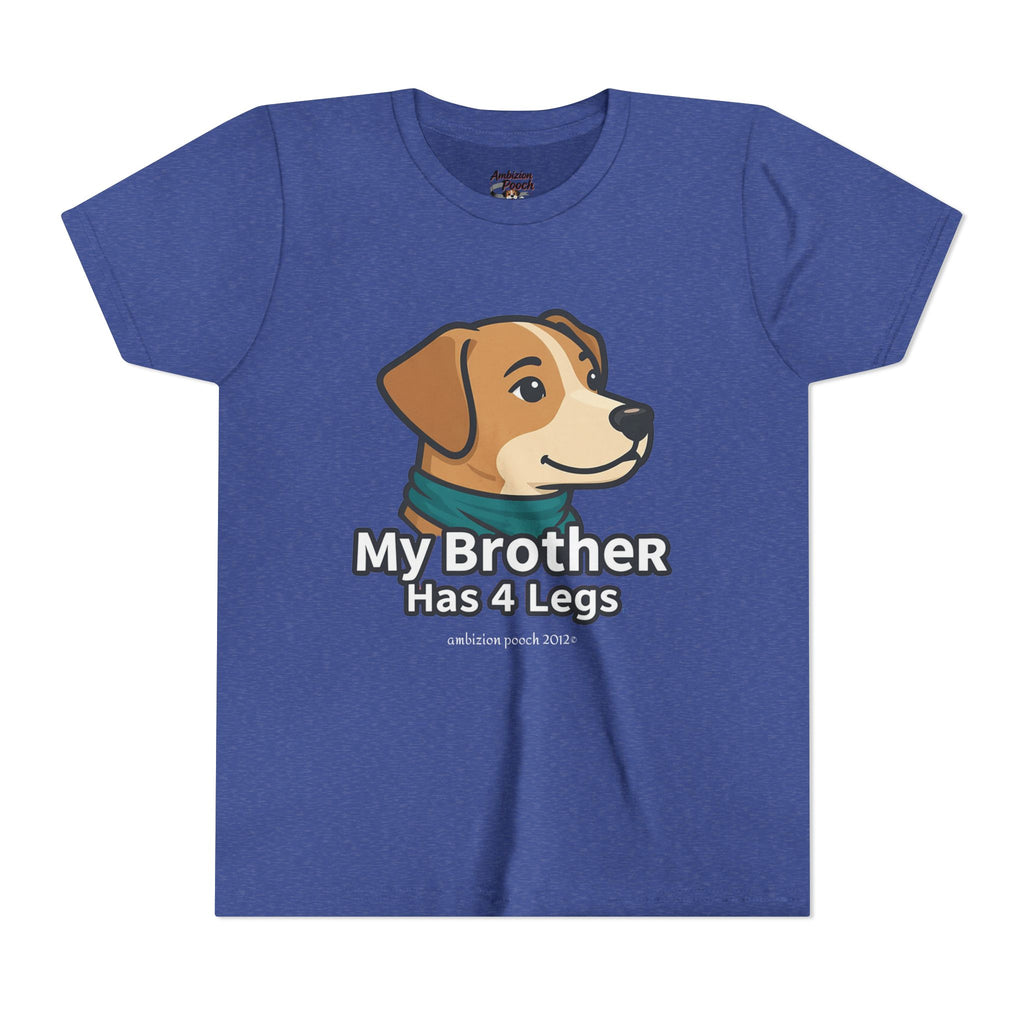 "My Bro Has 4 Legs" Kids Tee
