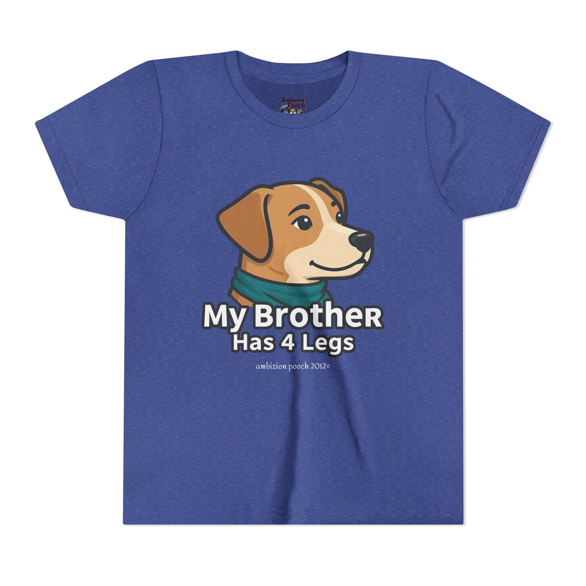 "My Bro Has 4 Legs" Kids Tee