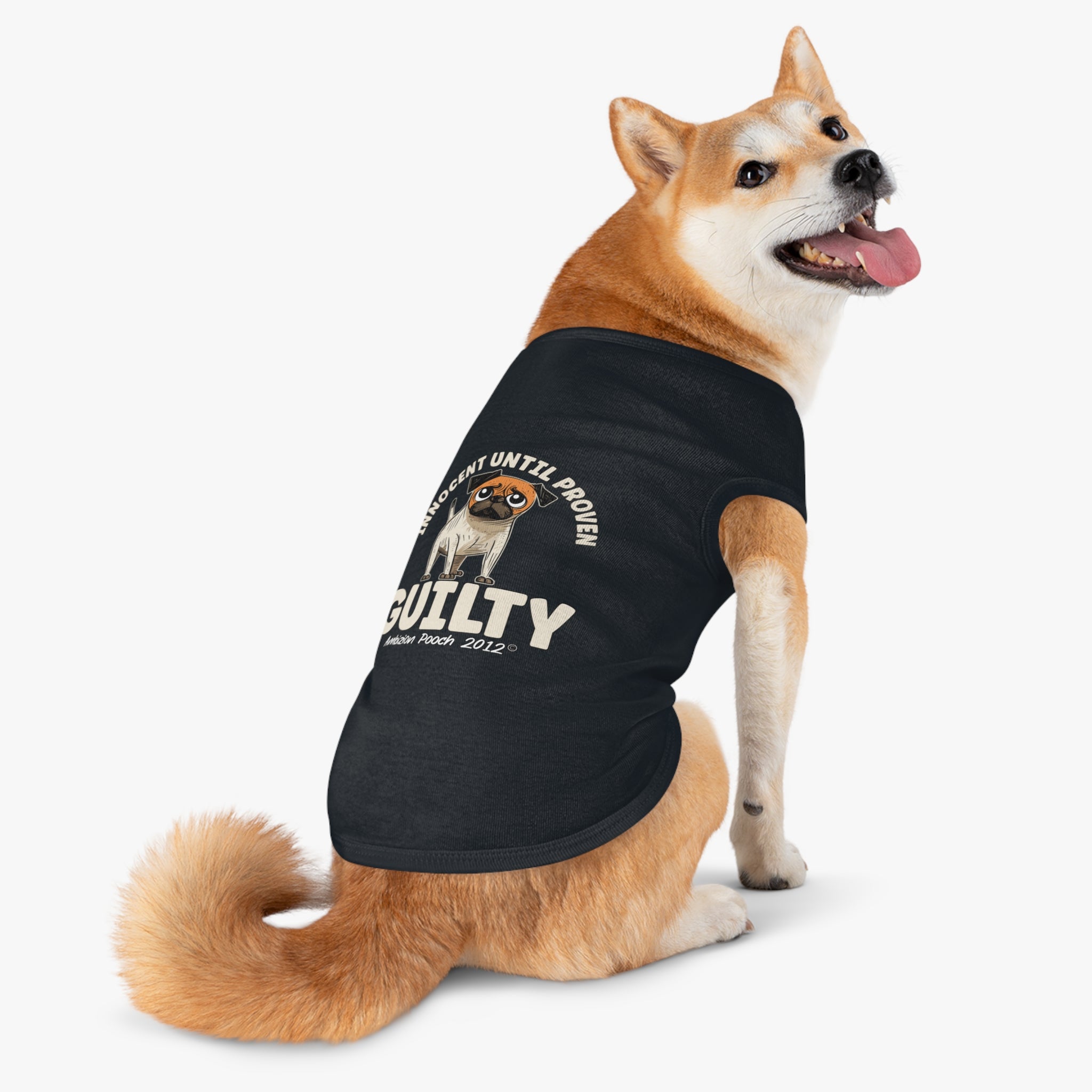 Innocent Until Proven Guilty Doggy Tank Top