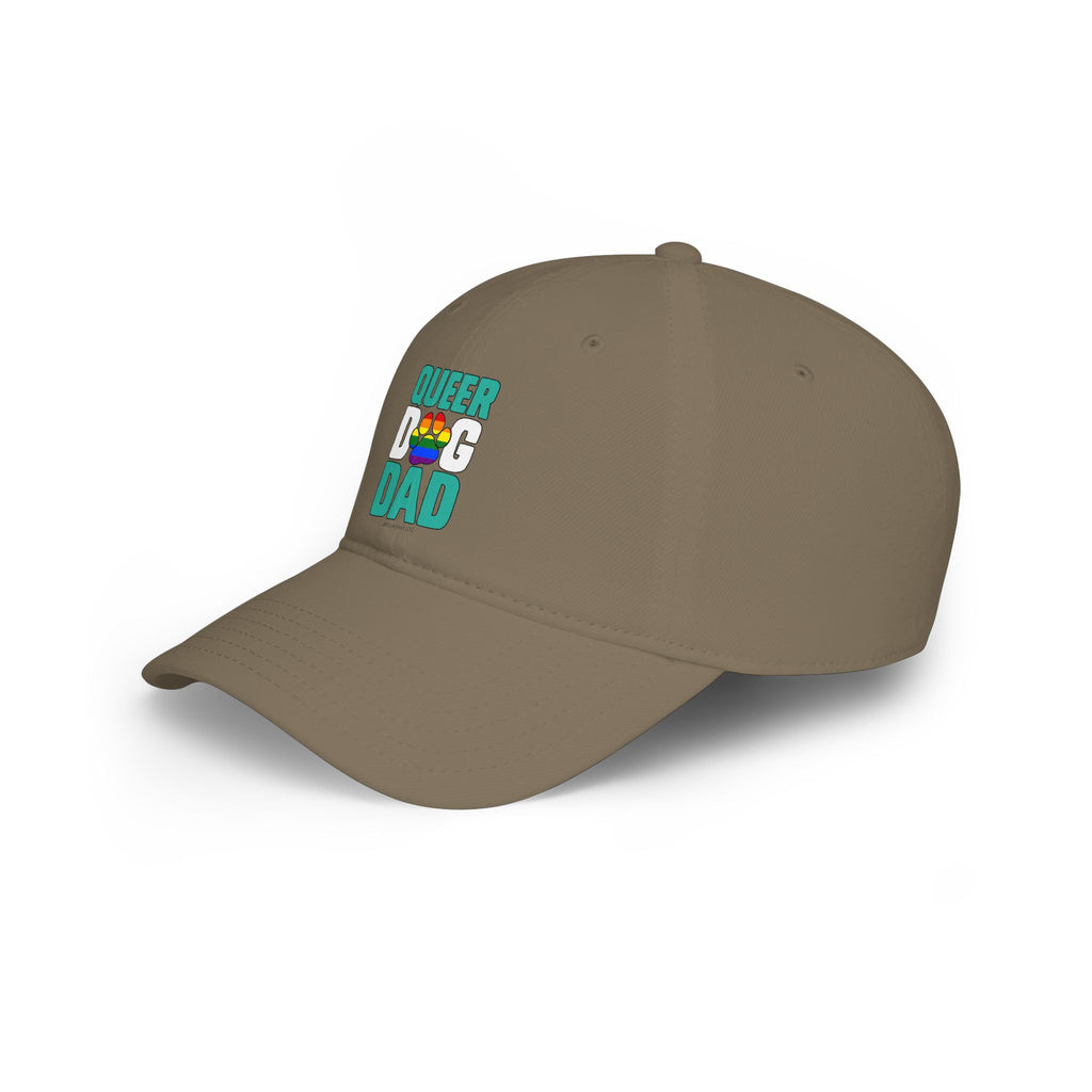 Queer Dog Dad Low Profile Baseball Cap