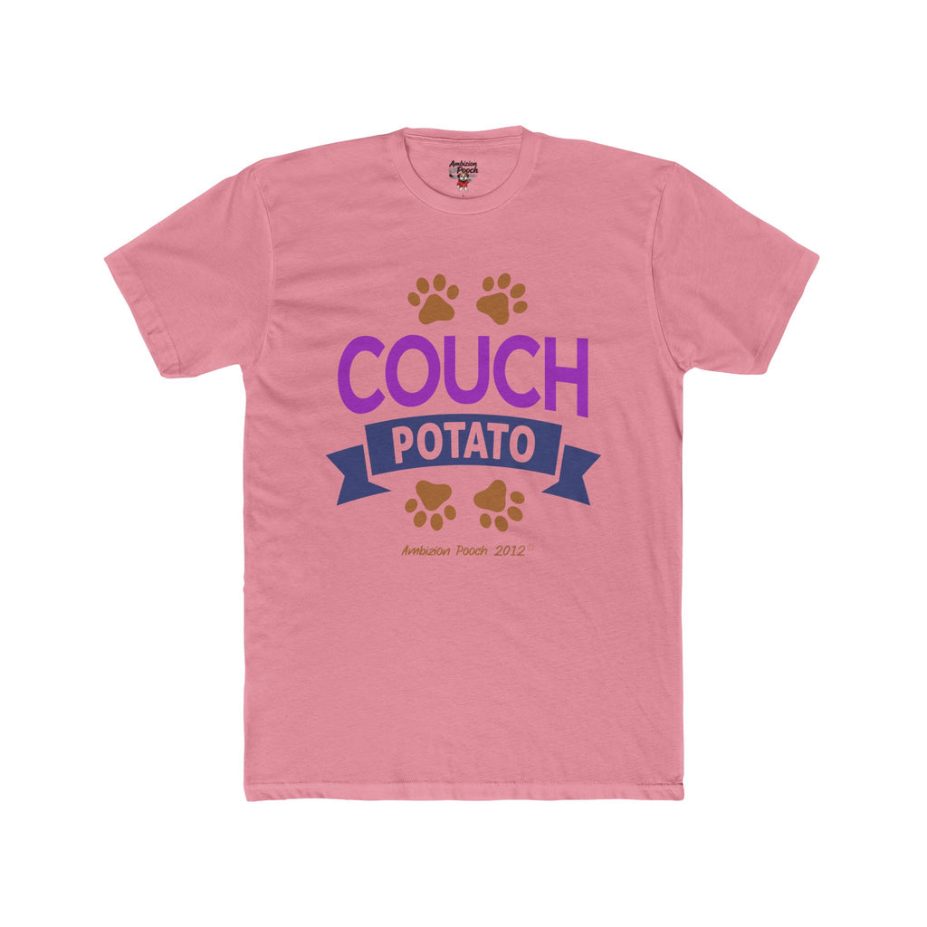 Doggy Parent "Couch Potato" T-Shirt — Matching "Party Animal" Doggy Tee
