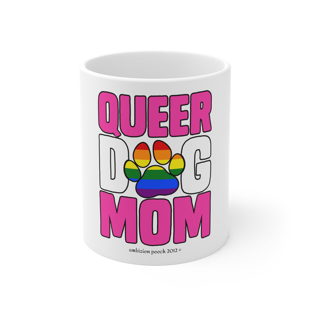 Queer Dog Mom Mug 11oz