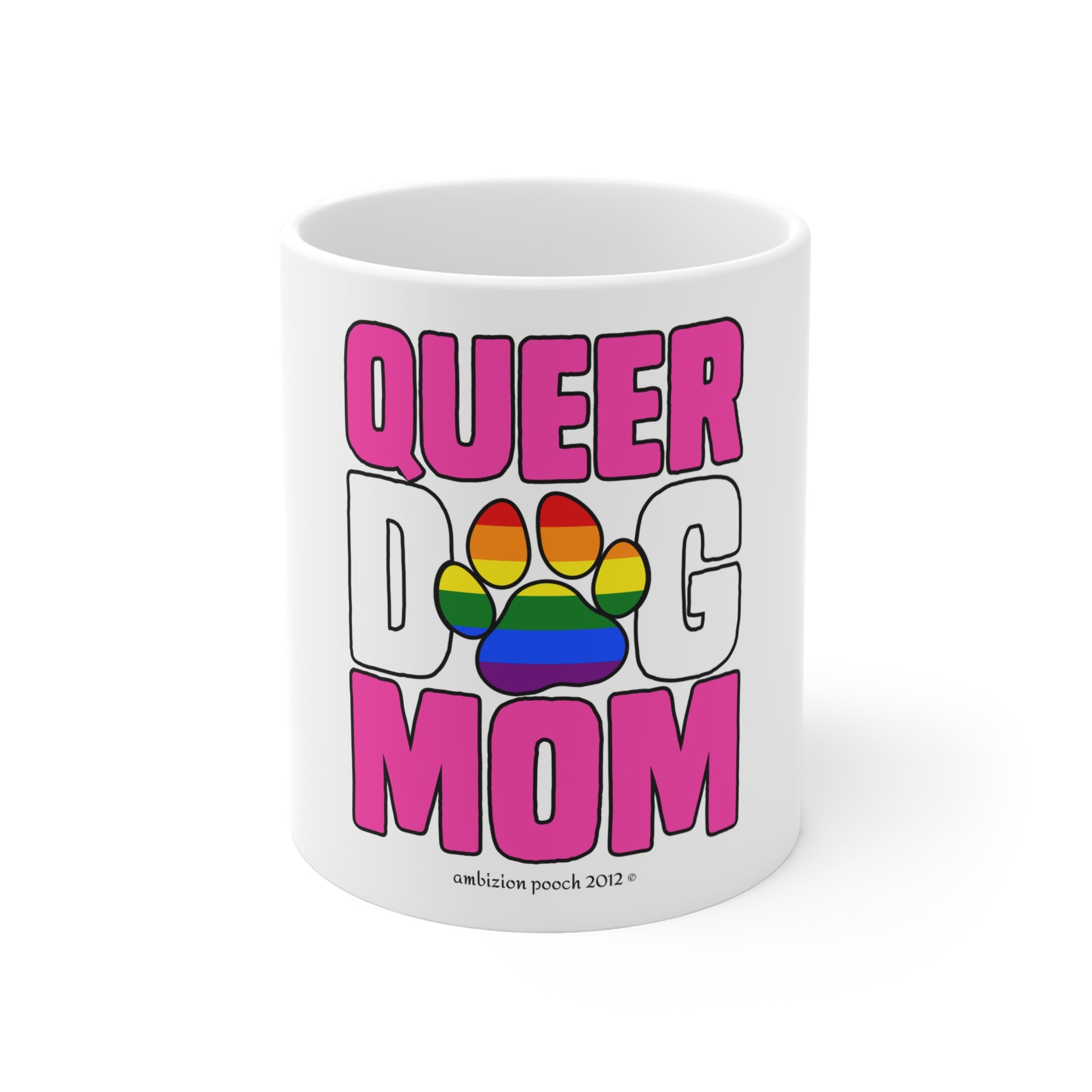 Queer Dog Mom Mug 11oz