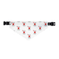Santa Paws Doggie Bandana Collar - White