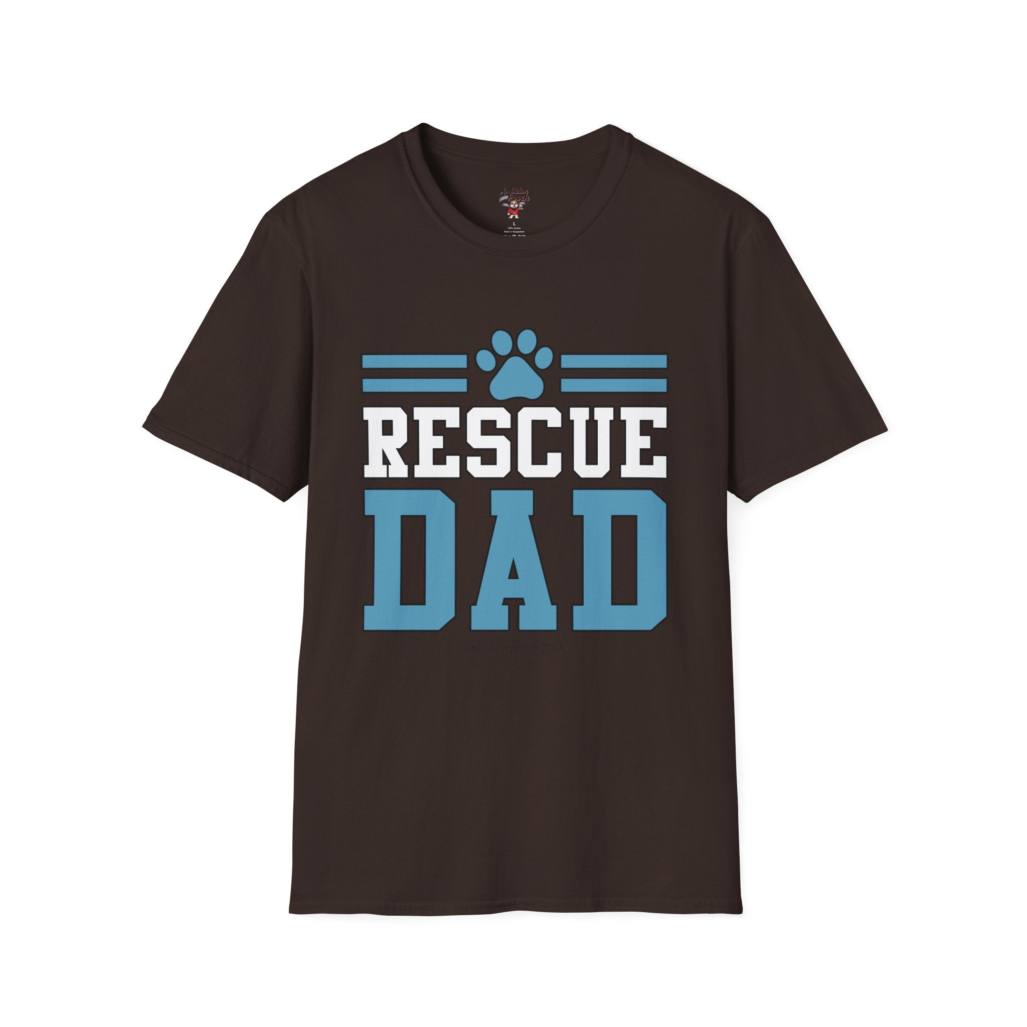 Rescue Dad Unisex Softstyle T-Shirt