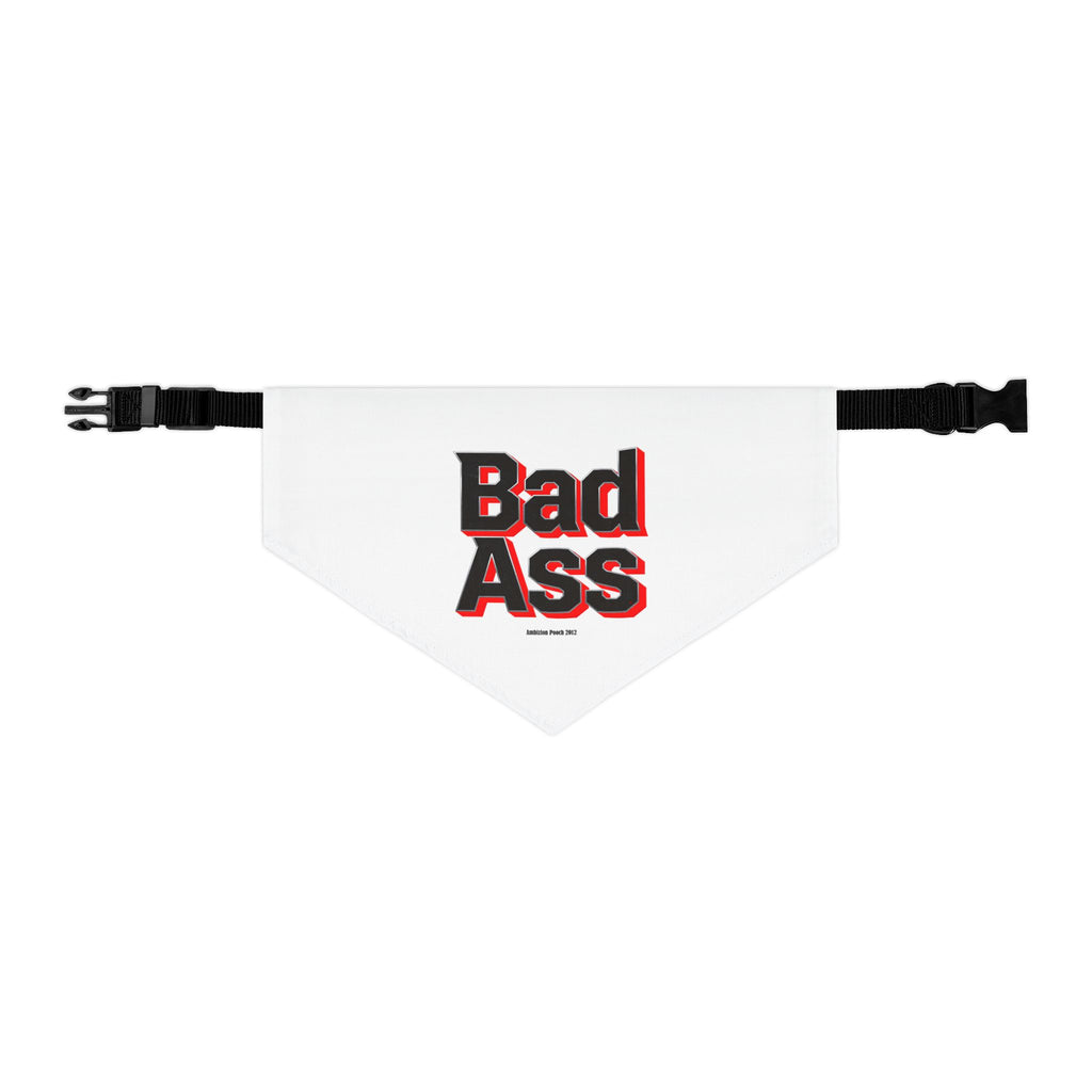 Pet Bandana Collar — Bad Ass "Bad Ass Dog Mama & Bad Ass Dog Dad" Matching Pet & Parent