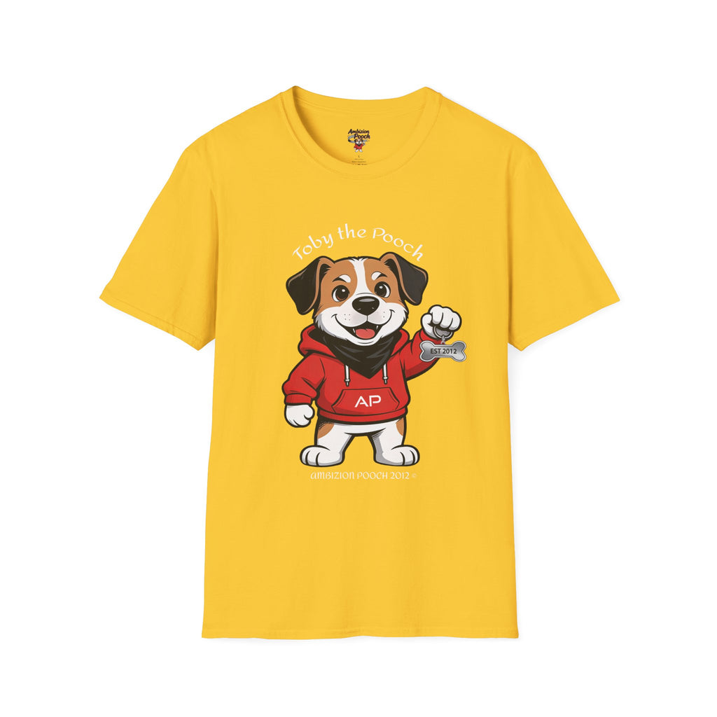Toby the Pooch Unisex Softstyle T-Shirt