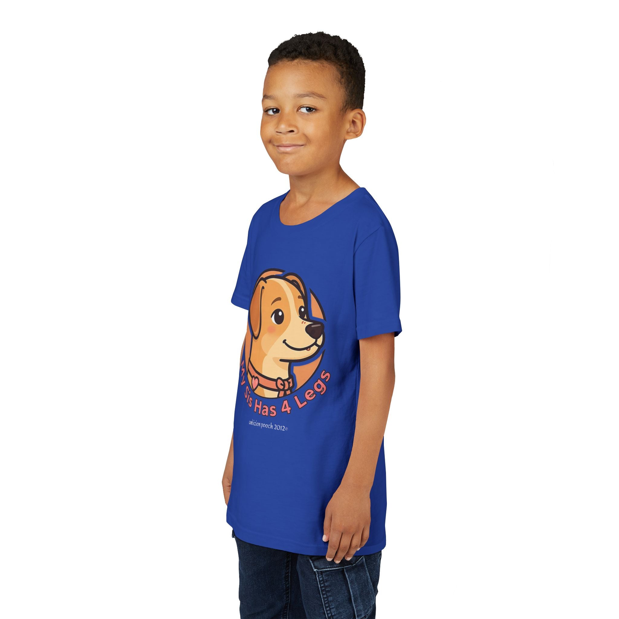 "My Sis Has 4 Legs" Kids Tee