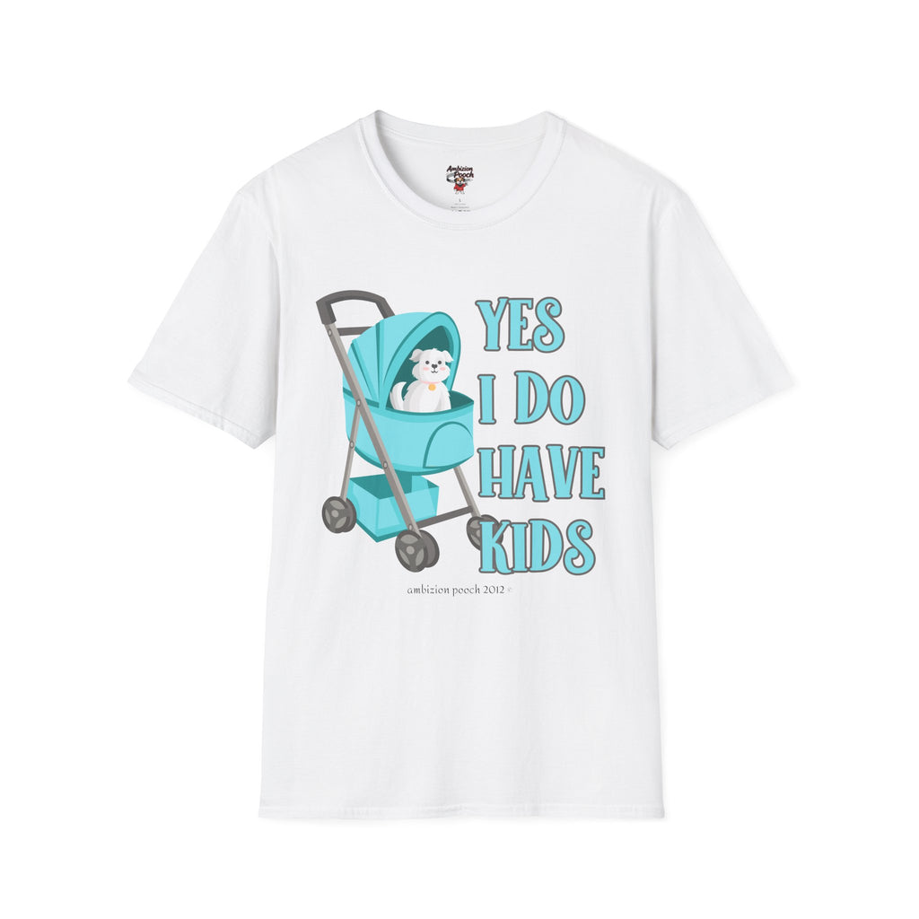 Yes I Do Have Kids Unisex Softstyle T-Shirt