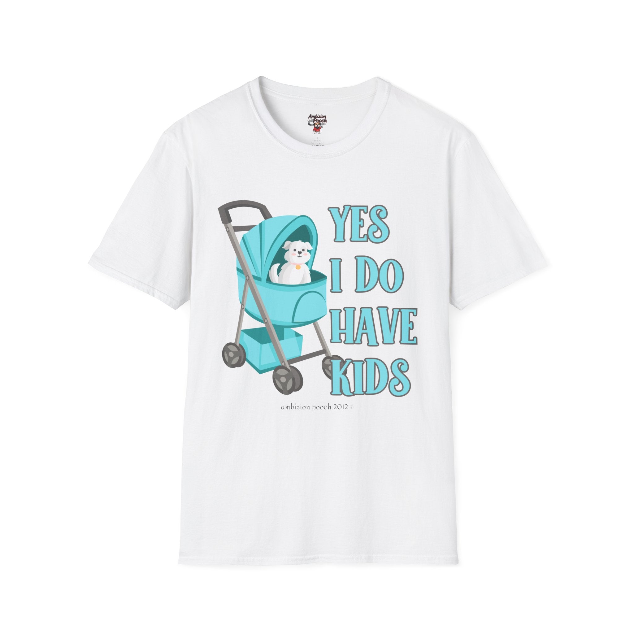 Yes I Do Have Kids Unisex Softstyle T-Shirt