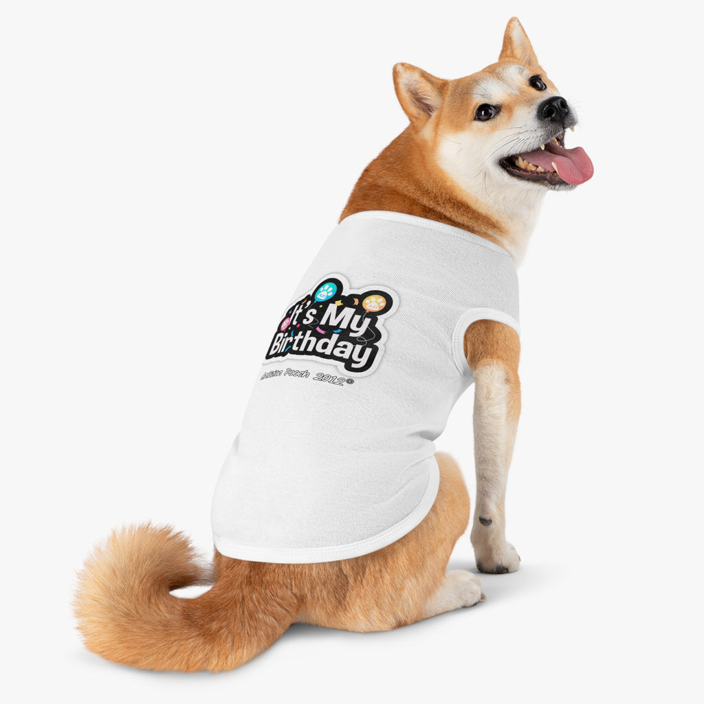 It's My Birthday Pet Tank Top - Fun & Festive