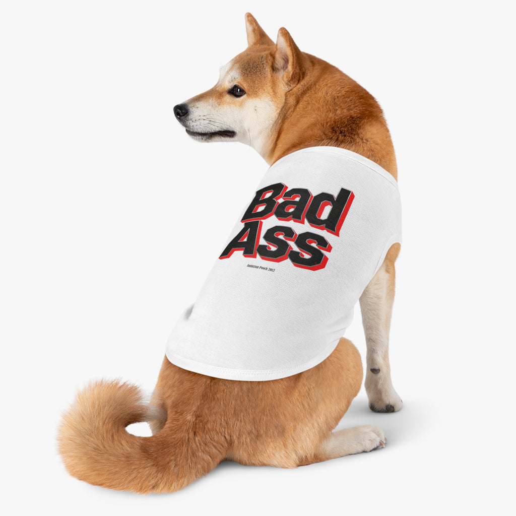 Bad Ass Tank Top — "Bad Ass Dog Mama and Bad Ass Dog Dad" (Pet & Parent Matching)