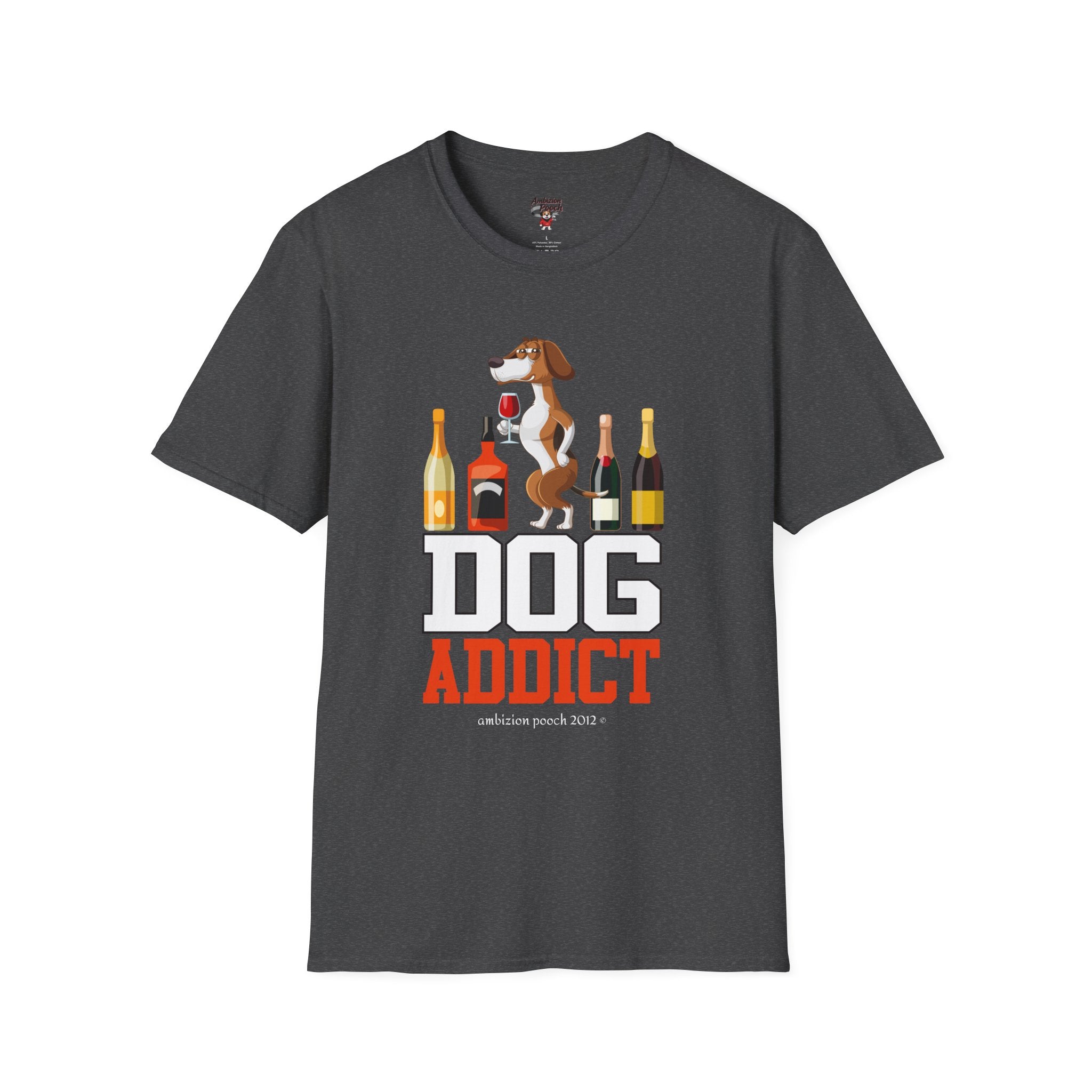Dog Addict Unisex Softstyle T-Shirt