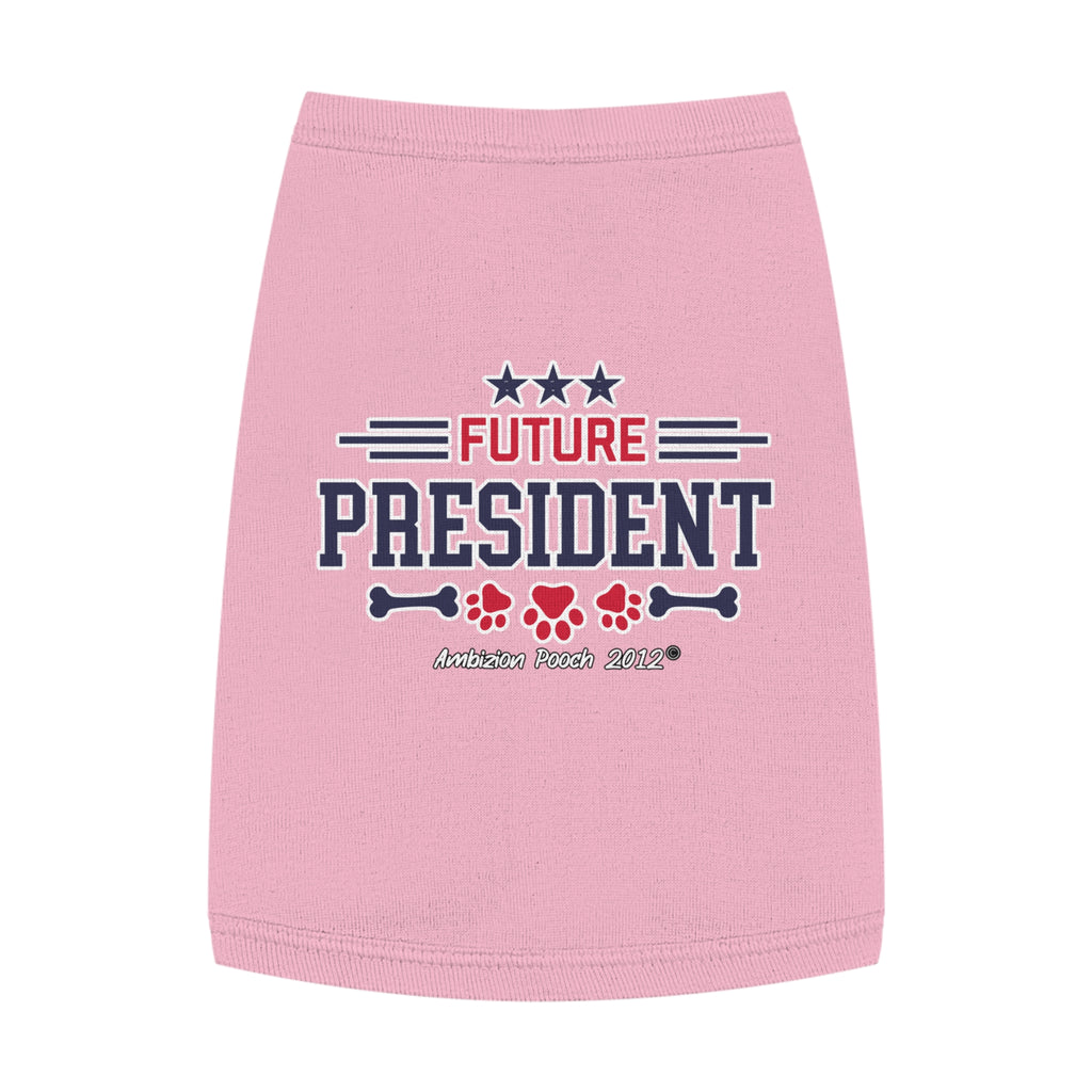 Future President Doggy Tank Top — "Future Vice President" (Pet & Parent Matching)