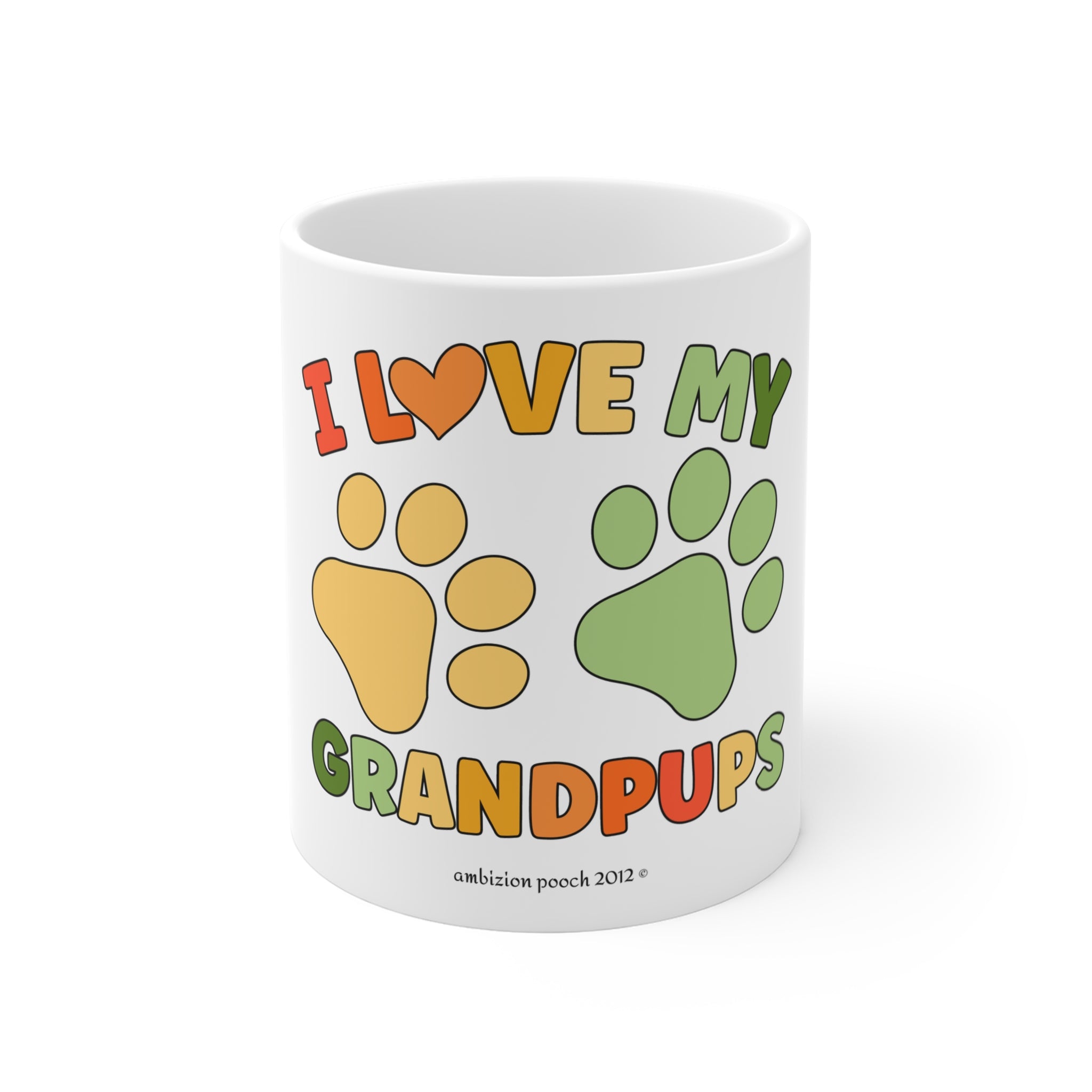 I Love My Grandpup Mug 11oz