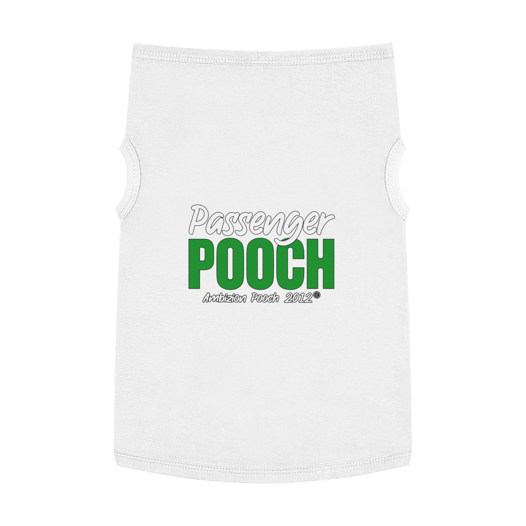 "Passenger Pooch" Doggy Tank Top