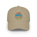 I Love Dogs More Than Humans Low Profile Baseball Cap