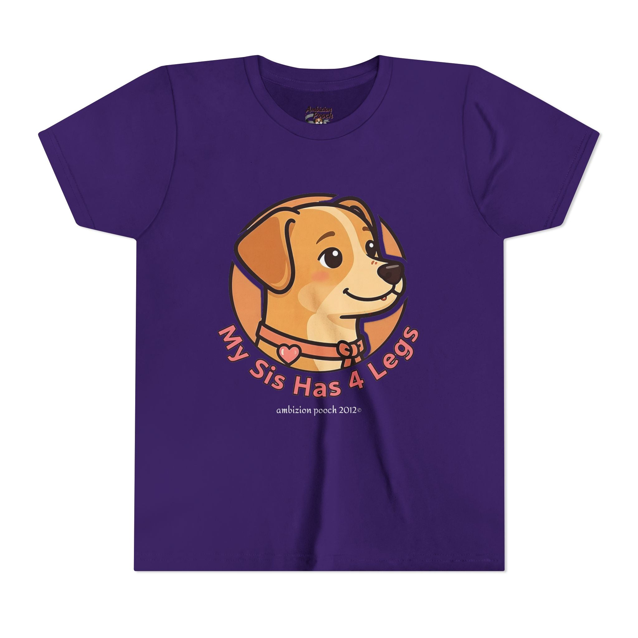 "My Sis Has 4 Legs" Kids Tee