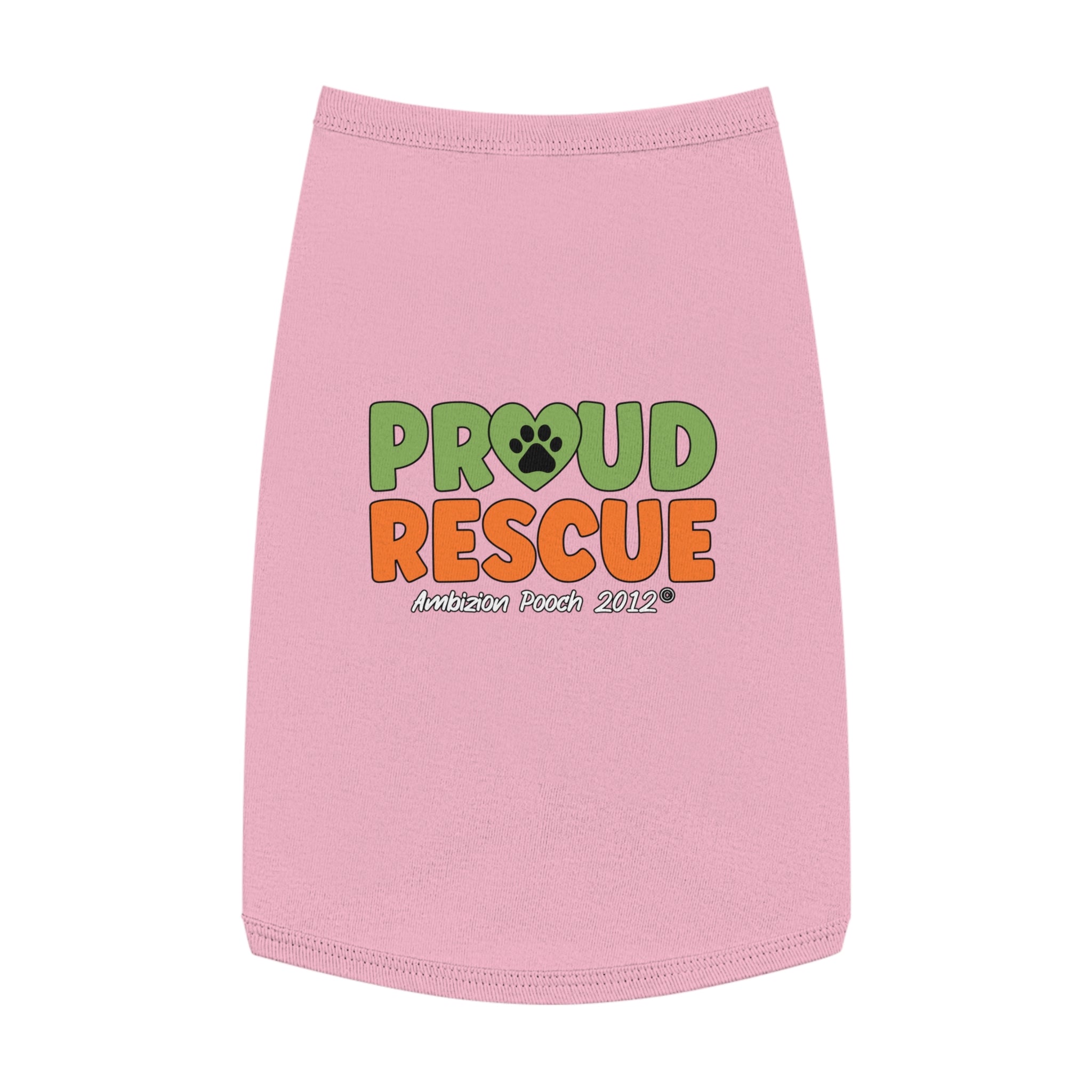"Proud Rescue" Doggy Tank Top