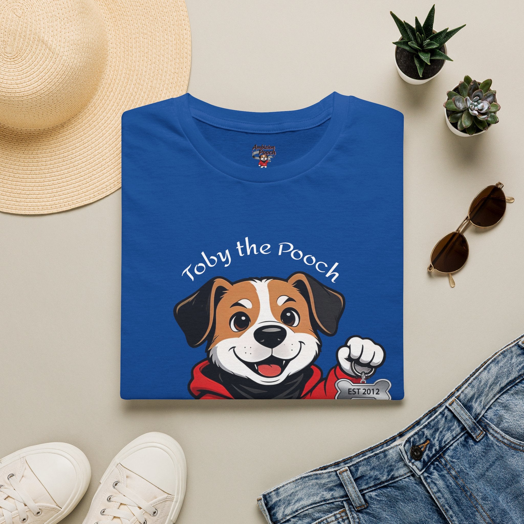 Toby the Pooch Unisex Softstyle T-Shirt