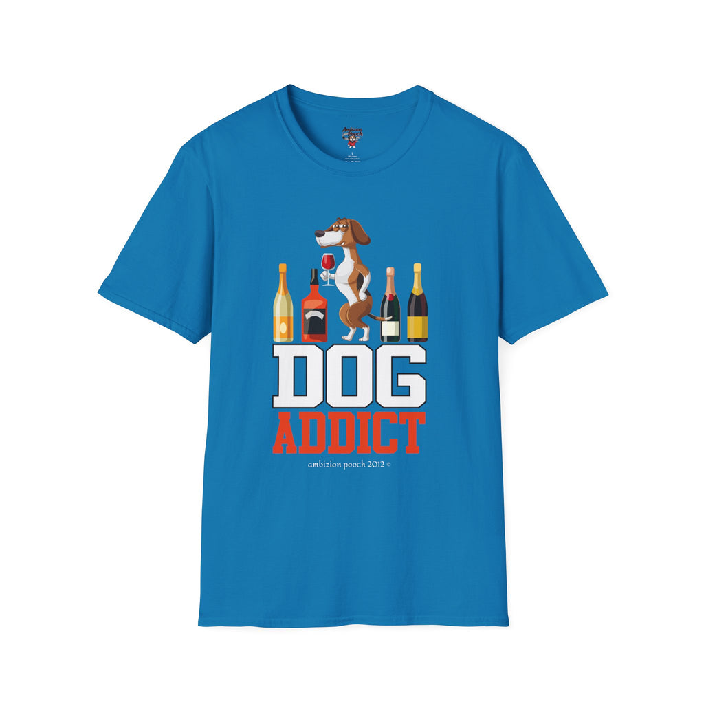 Dog Addict Unisex Softstyle T-Shirt